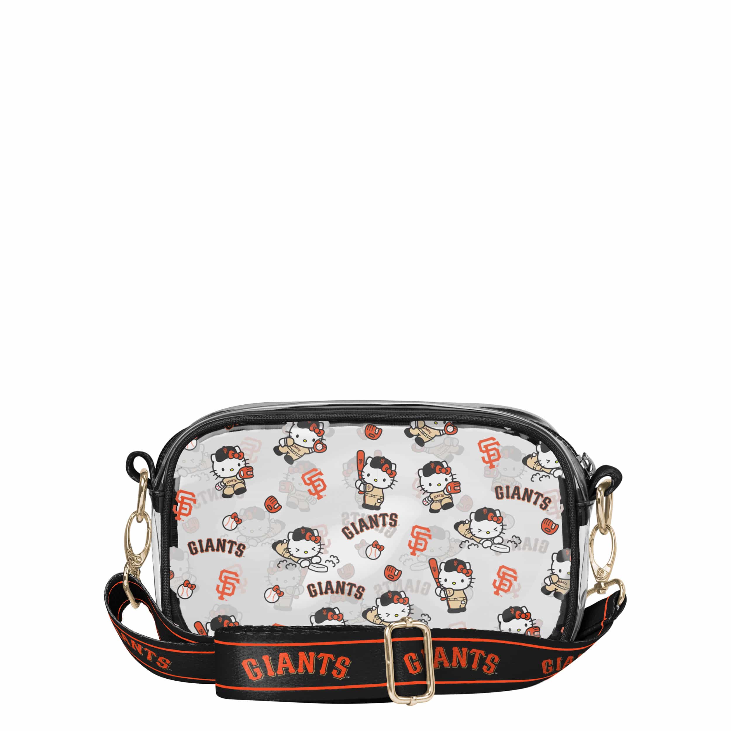 San Francisco Giants MLB Hello Kitty® Clear Crossbody Bag (PREORDER - SHIPS MID JUNE) - Image 5