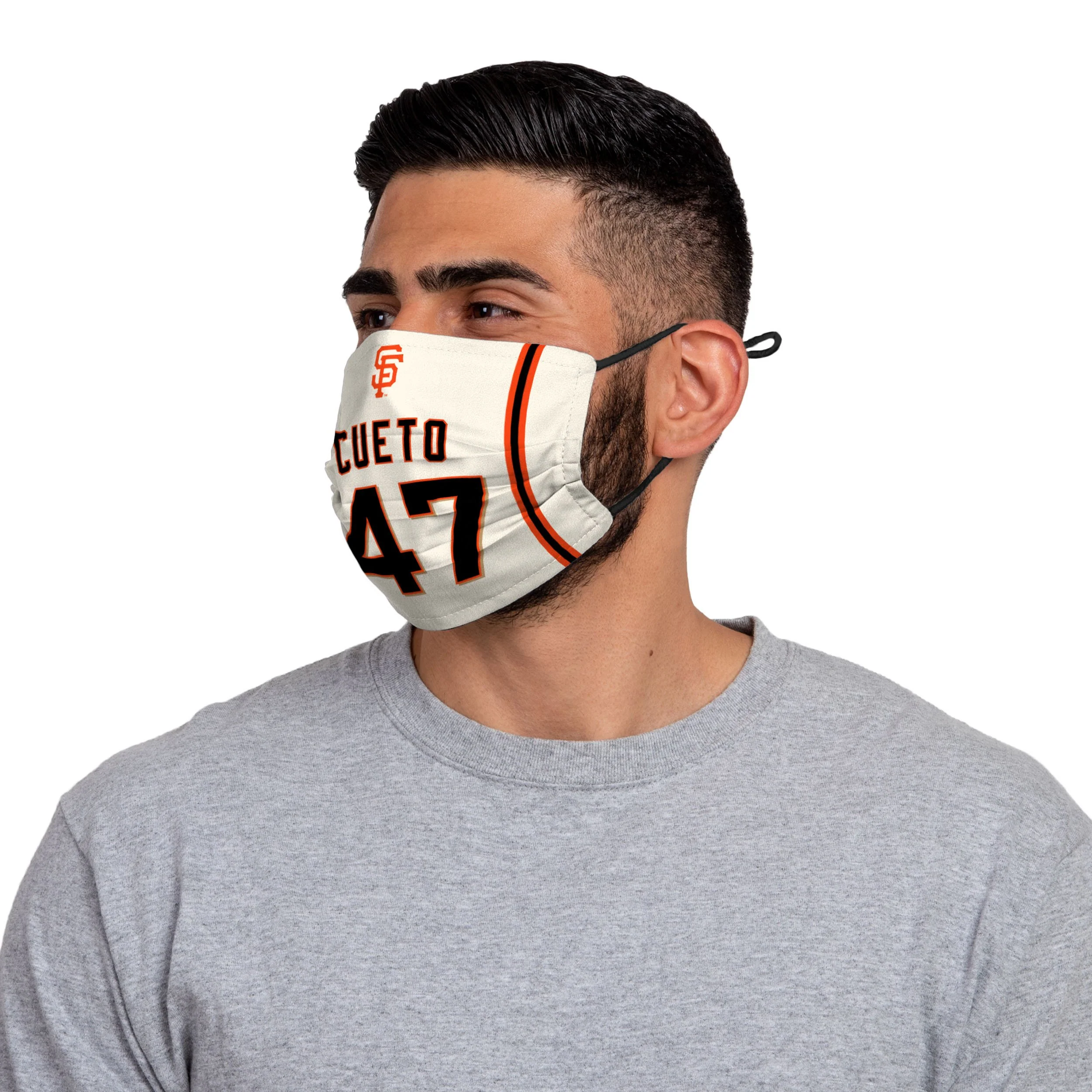San Francisco Giants MLB Johnny Cueto Adjustable Face Cover - Image 3