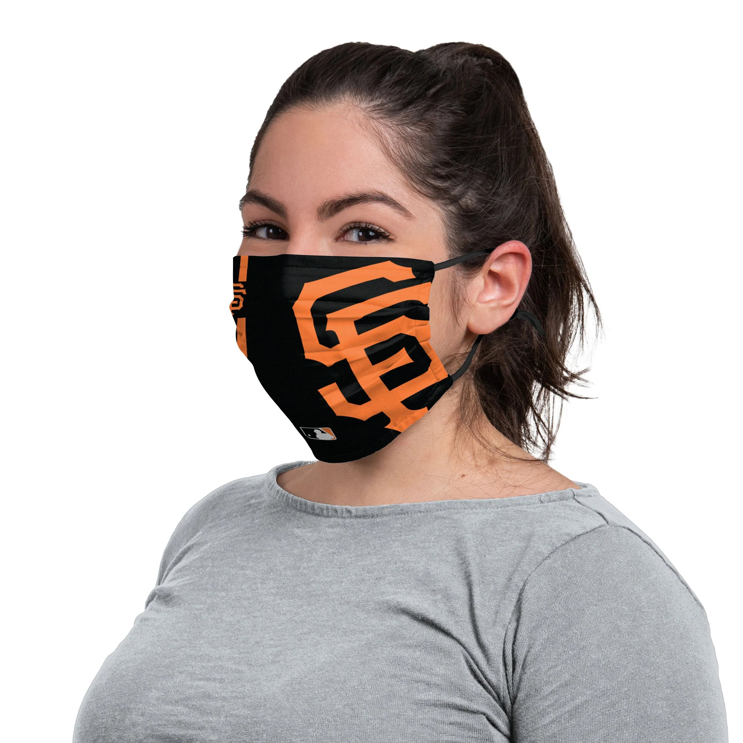 San Francisco Giants MLB On-Field Adjustable Black Face Cover - Image 3