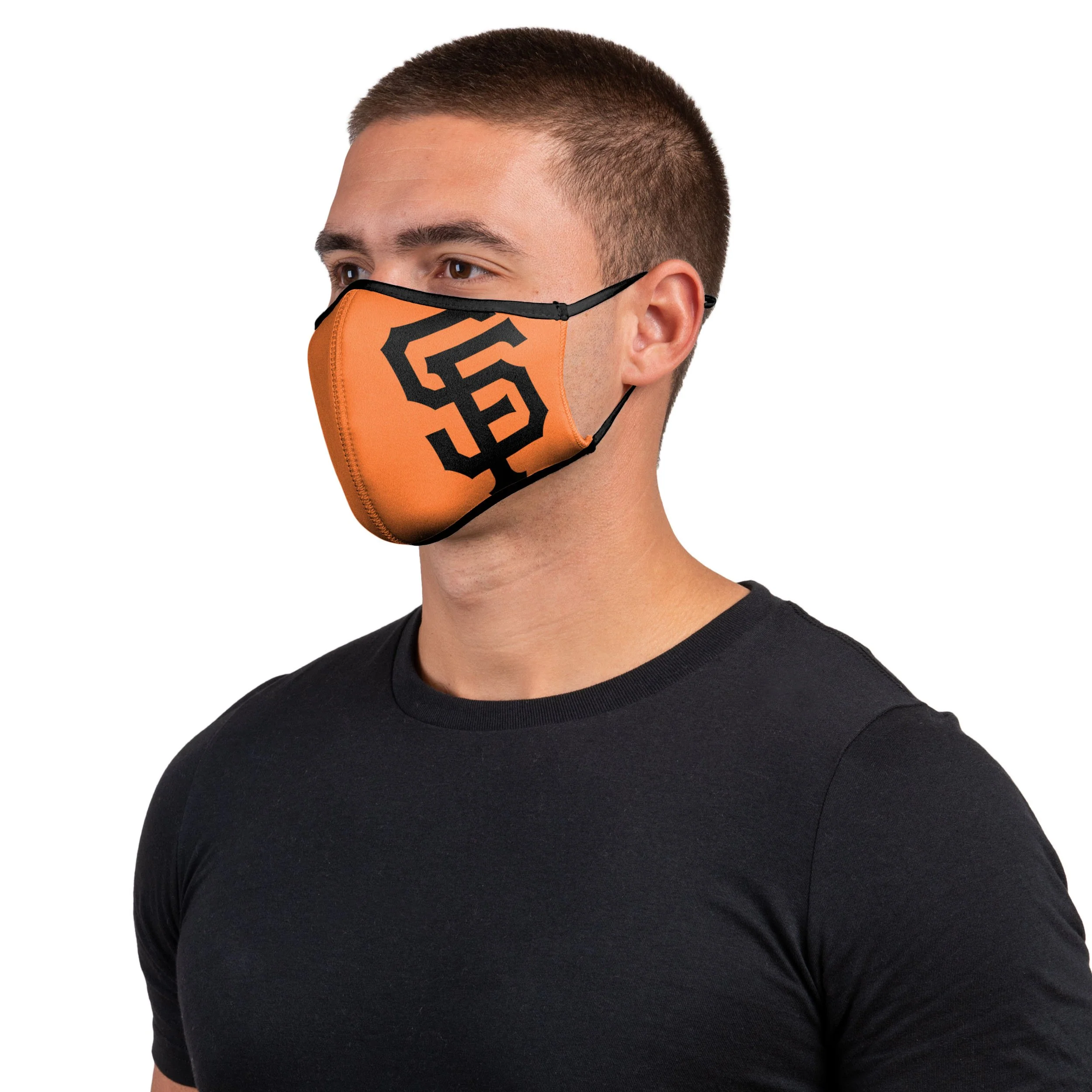 San Francisco Giants MLB On-Field Adjustable Orange Sport Face Cover - Image 2