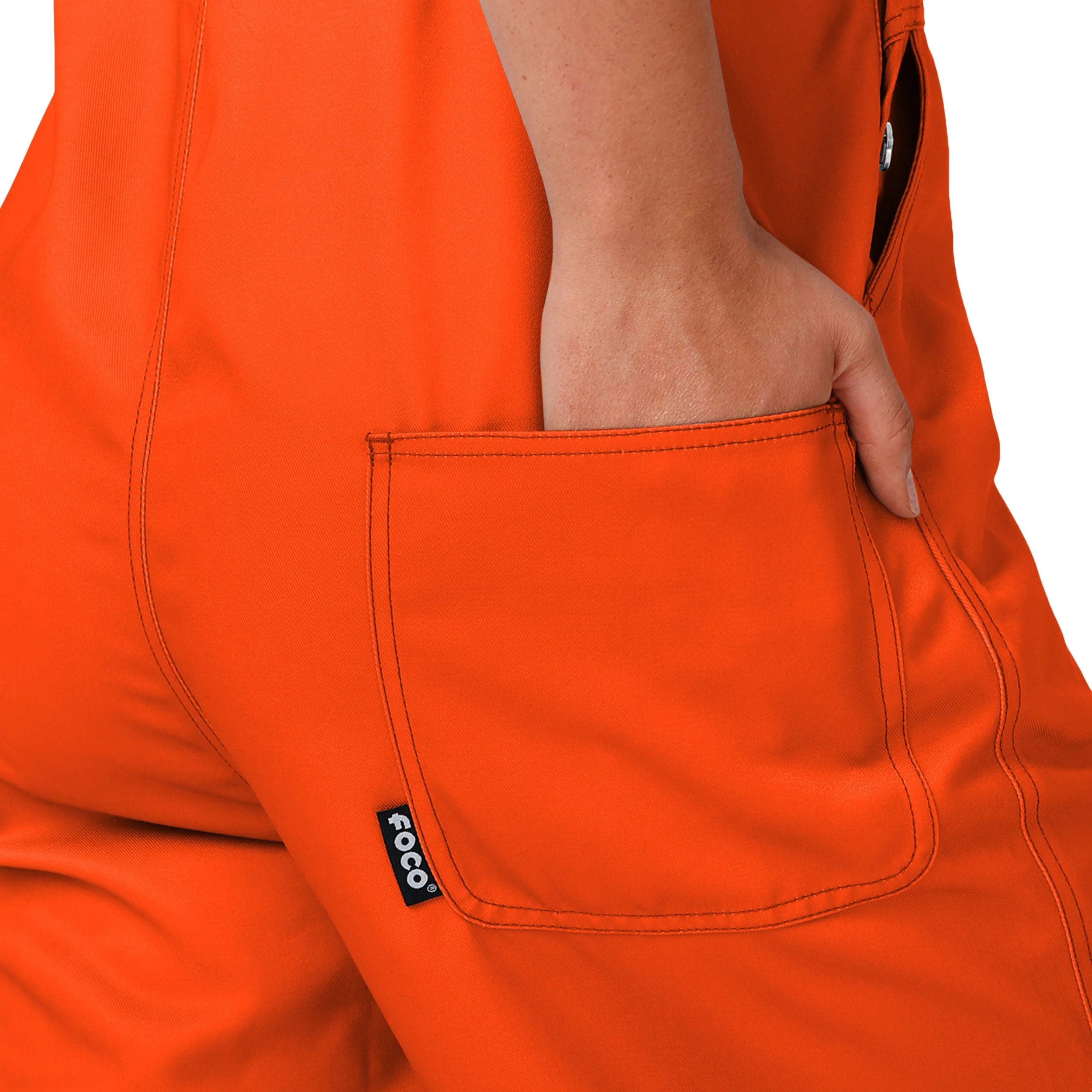 San Francisco Giants MLB Womens Big Logo Bib Overalls - Image 6
