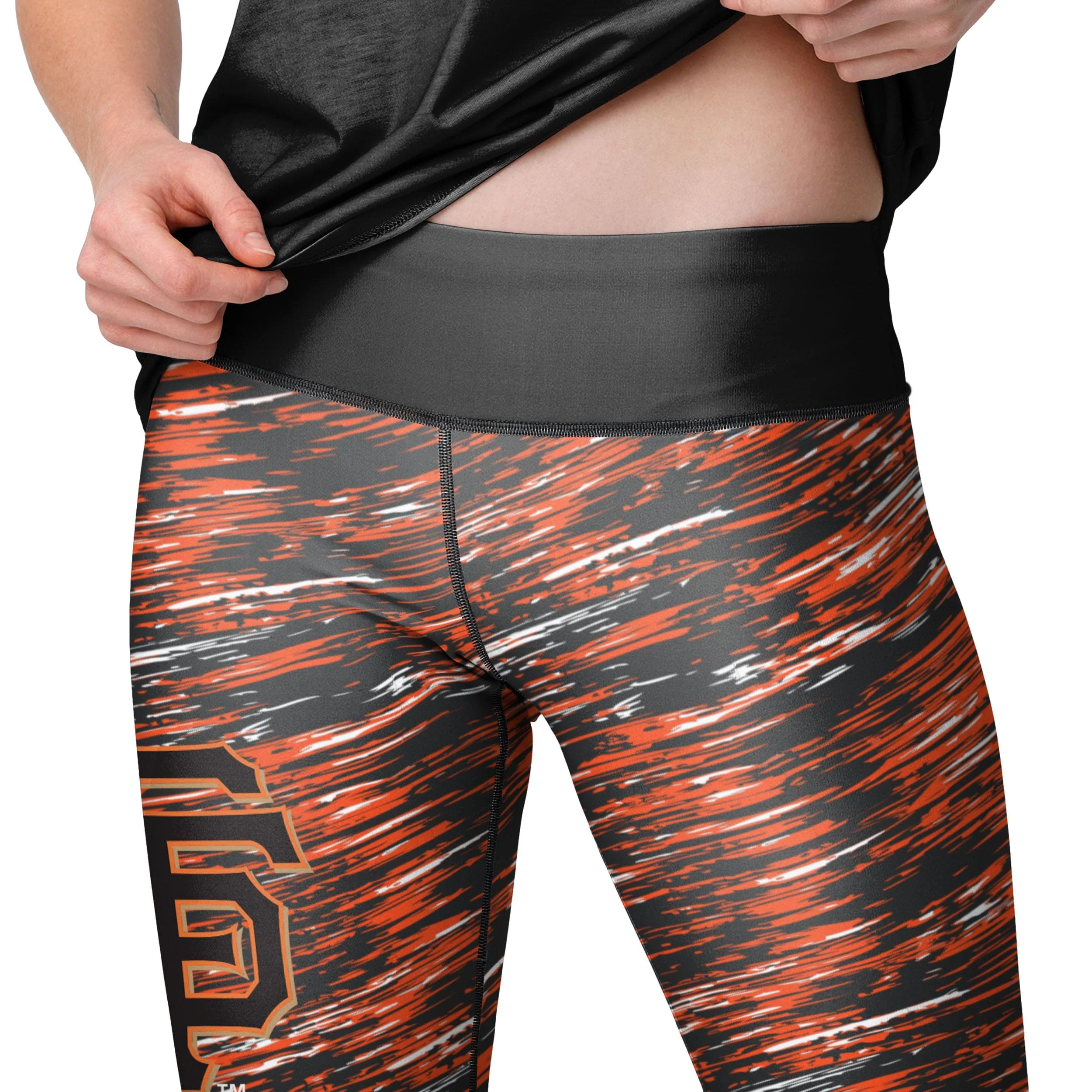 San Francisco Giants MLB Womens Static Rain Leggings - Image 3