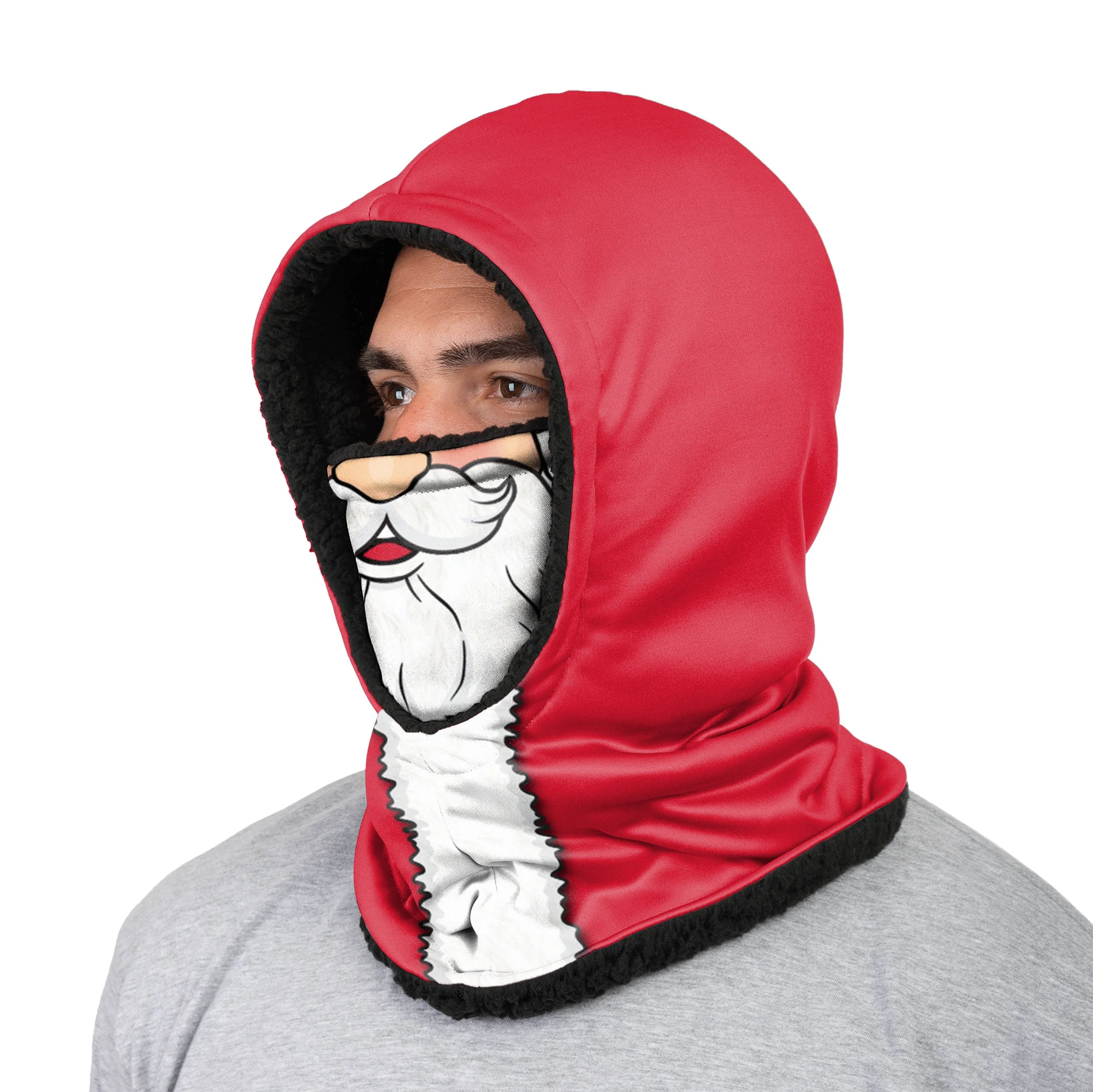 Santa Face Hooded Gaiter Scarf - Image 2