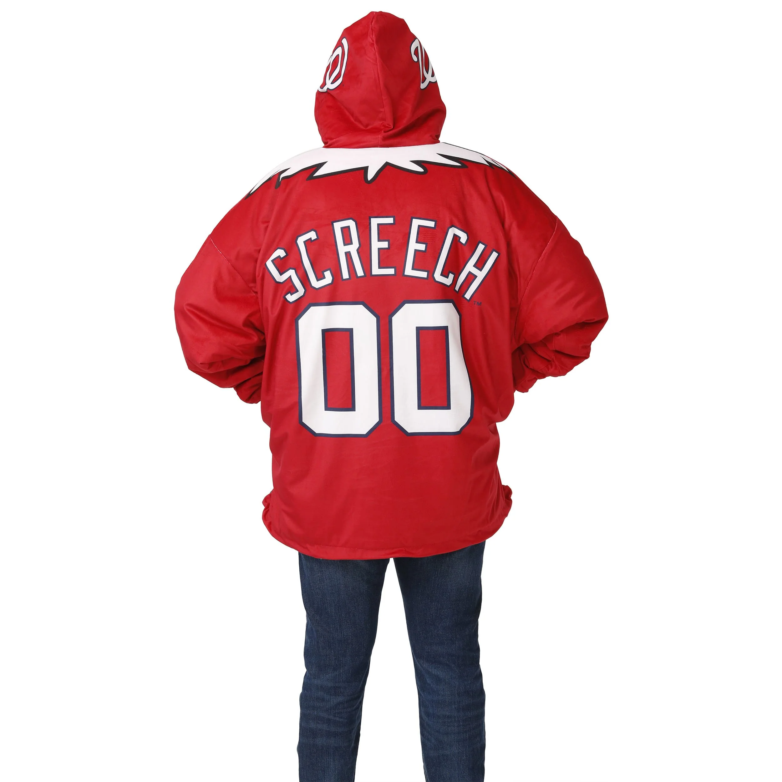 Screech Washington Nationals MLB Reversible Mascot Hoodeez - Image 2