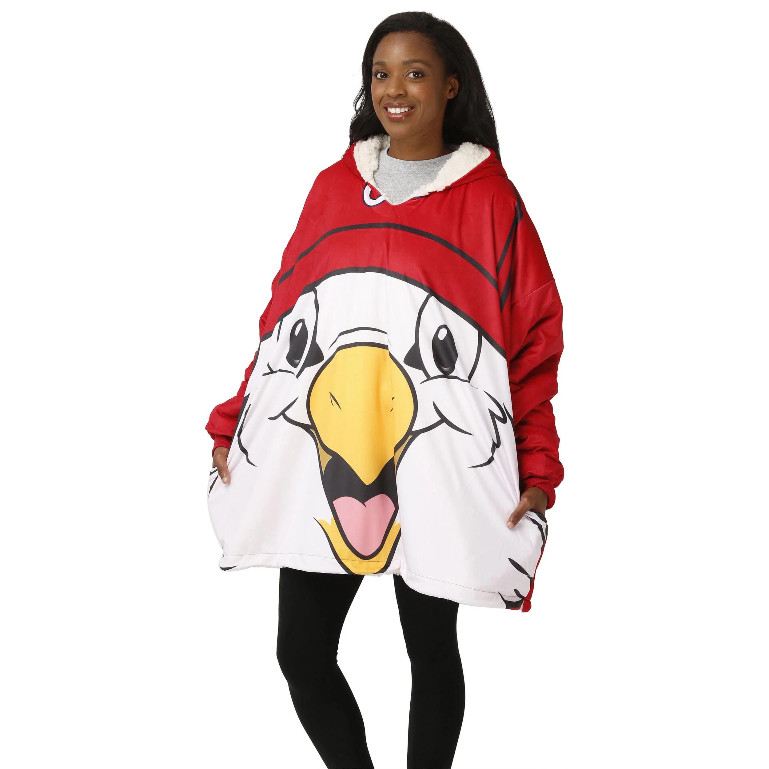 Screech Washington Nationals MLB Reversible Mascot Hoodeez - Image 3