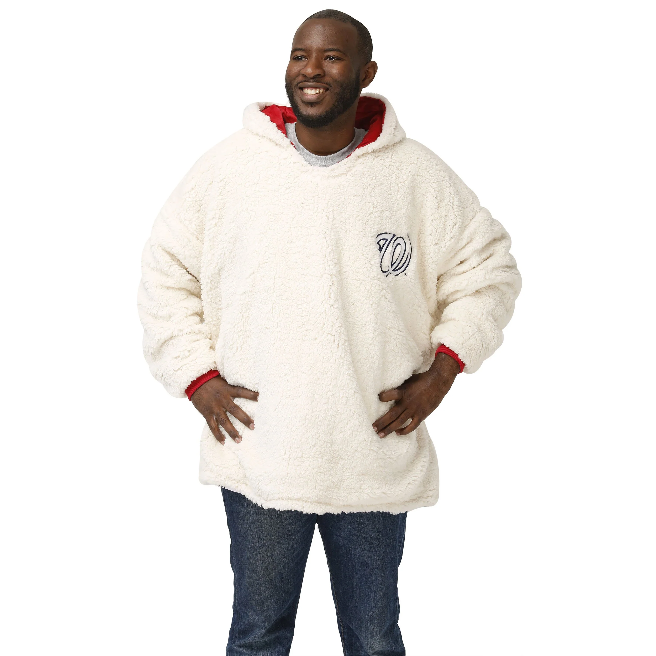 Screech Washington Nationals MLB Reversible Mascot Hoodeez - Image 4