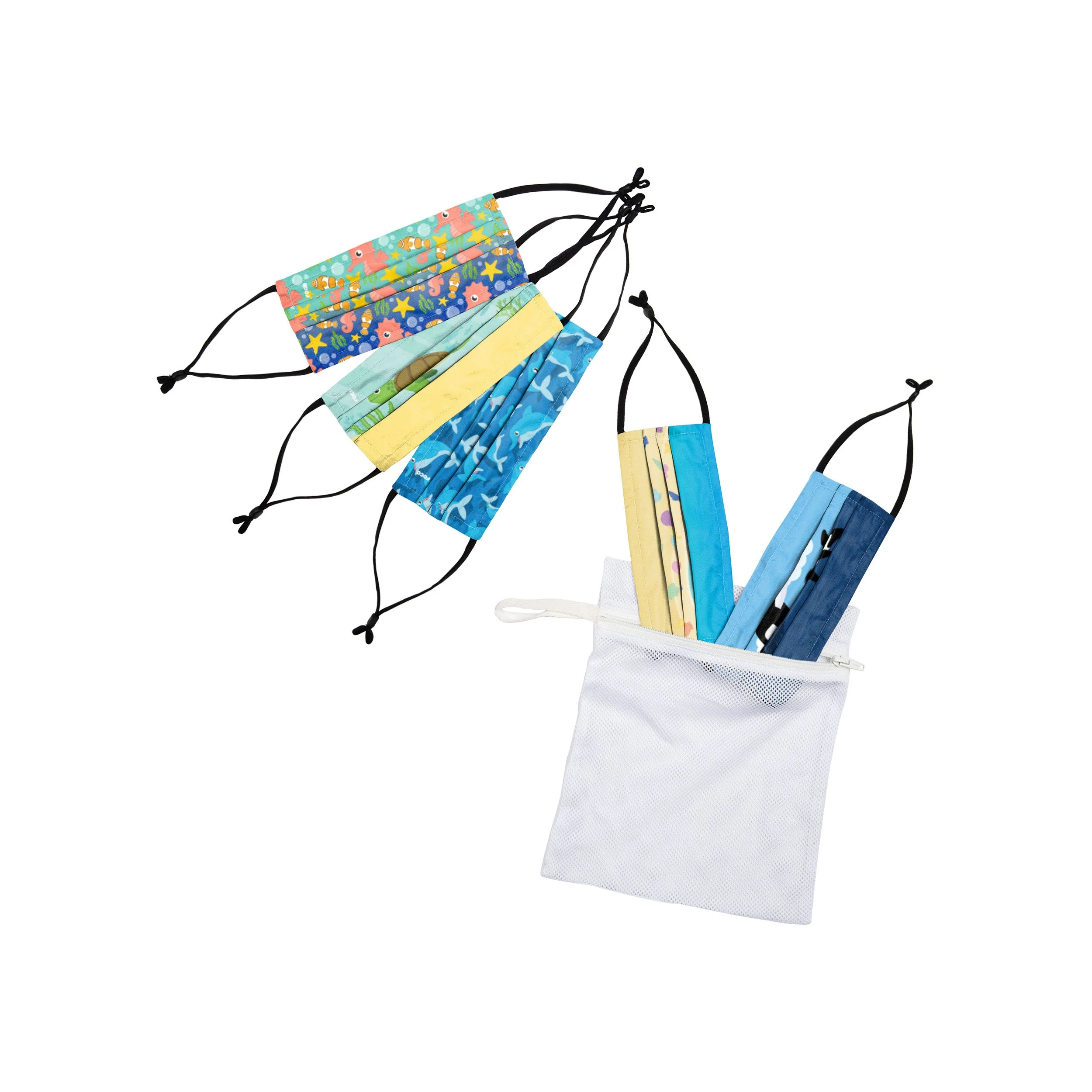 Sea Youth Adjustable 5 Pack Face Cover - Image 2