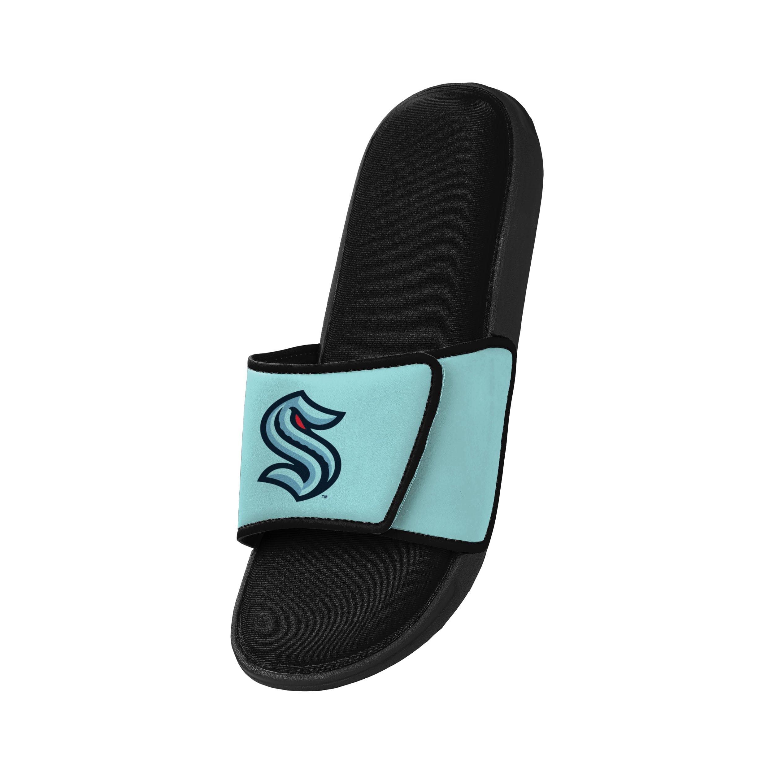 Seattle Kraken NHL Mens Foam Sport Slide Sandals - Image 3