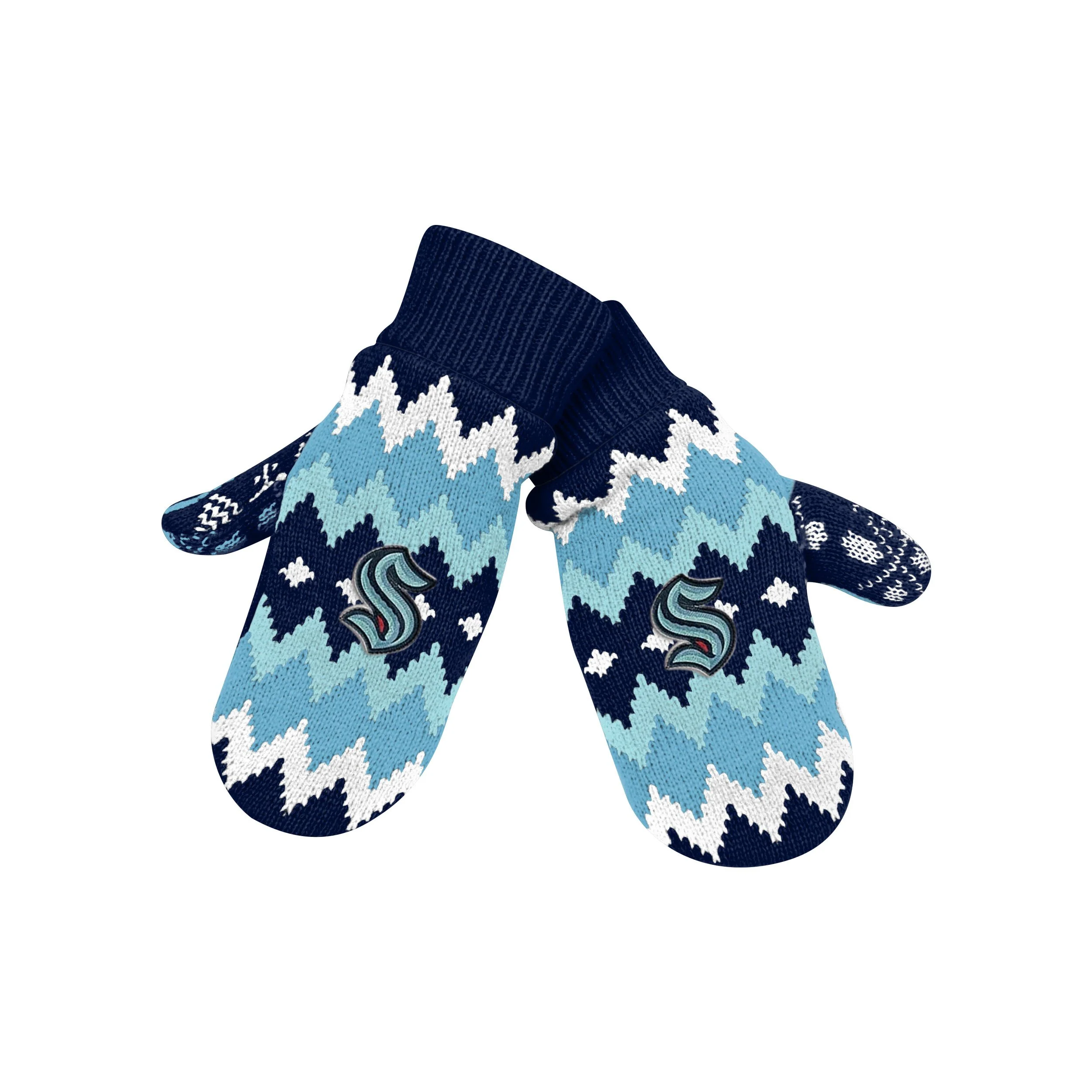Seattle Kraken NHL Mittens - Image 2