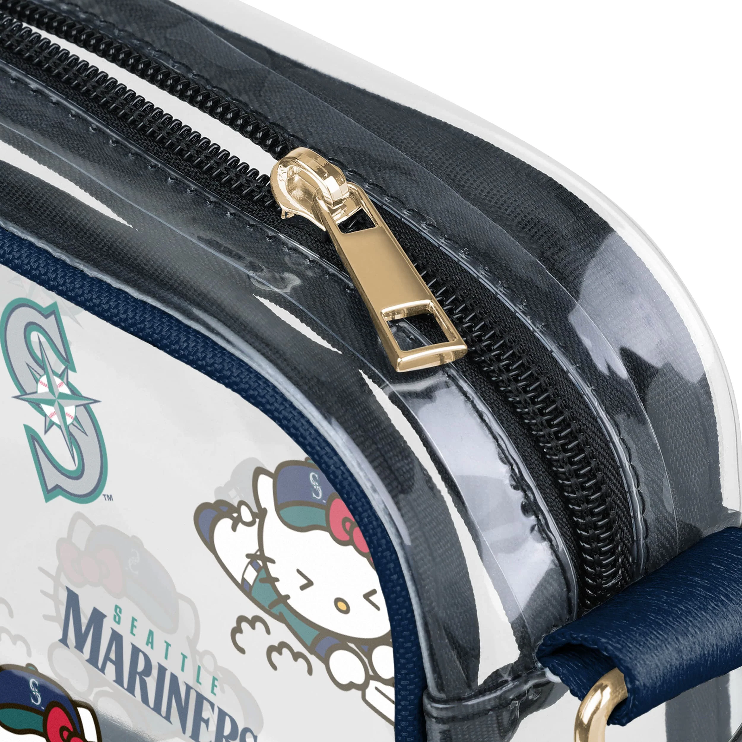 Seattle Mariners MLB Hello Kitty® Clear Crossbody Bag (PREORDER - SHIPS LATE MAY) - Image 4