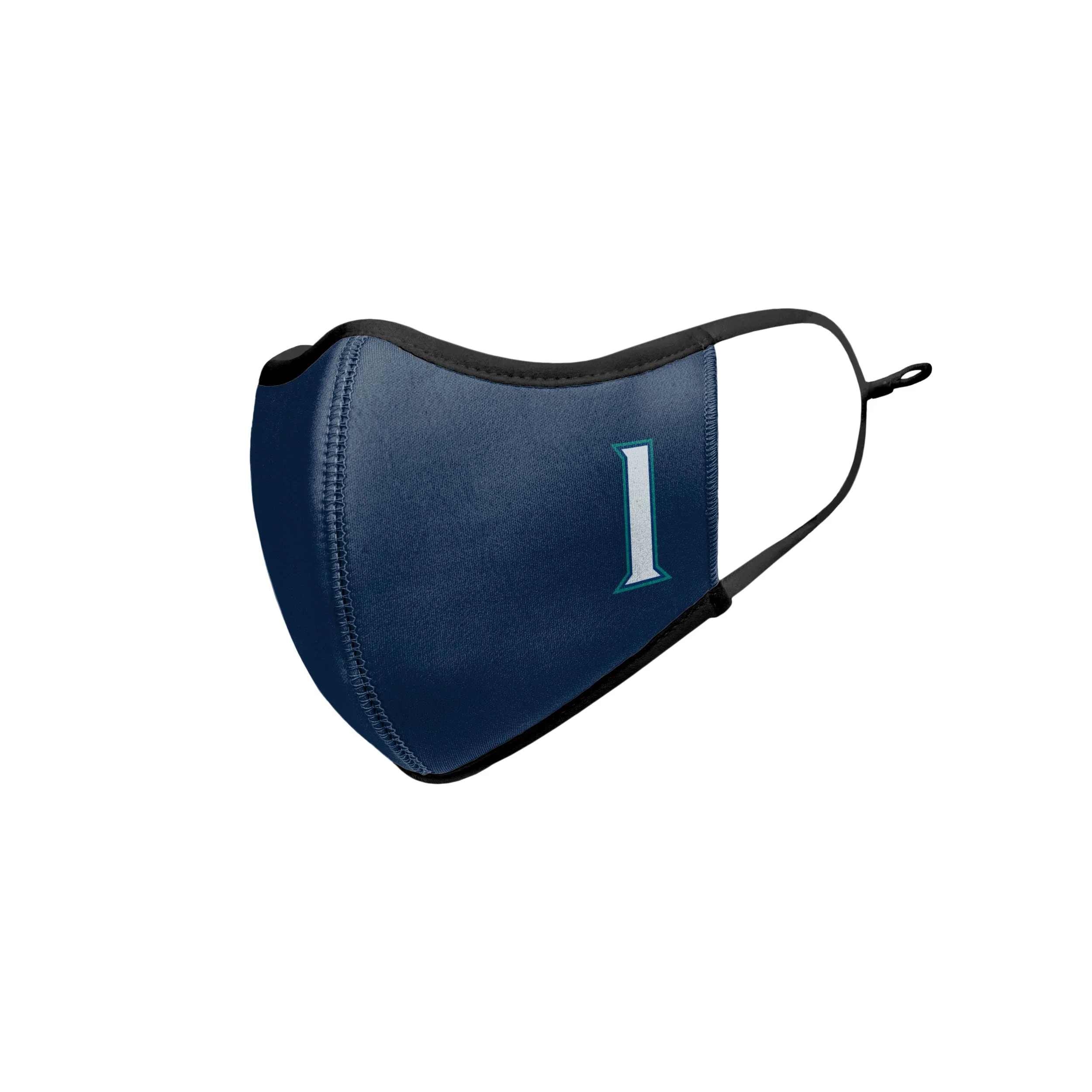 Seattle Mariners MLB Kyle Lewis On-Field Adjustable Navy & Teal Sport Face Cover - Image 4