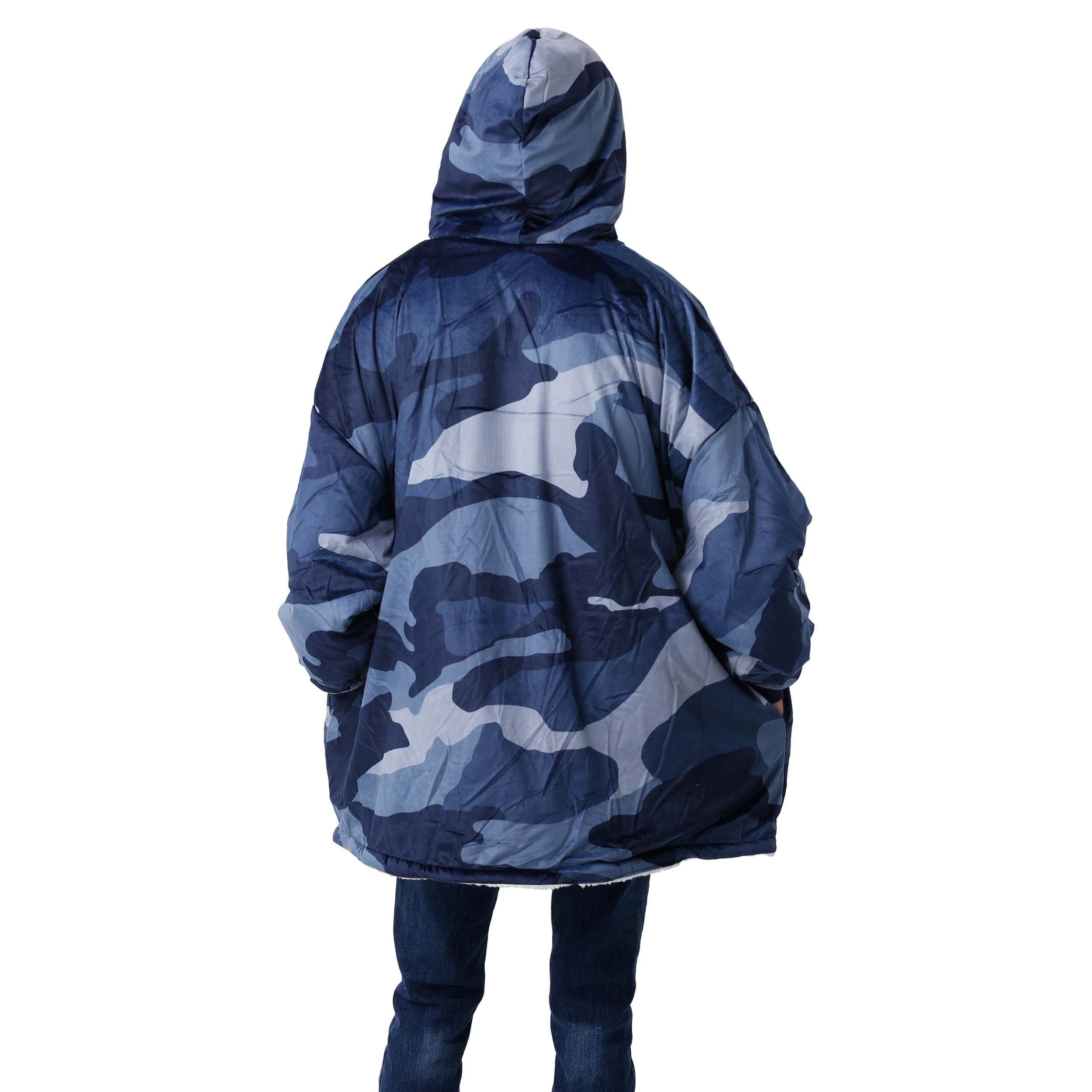 Seattle Mariners MLB Reversible Team Color Camo Hoodeez - Image 2