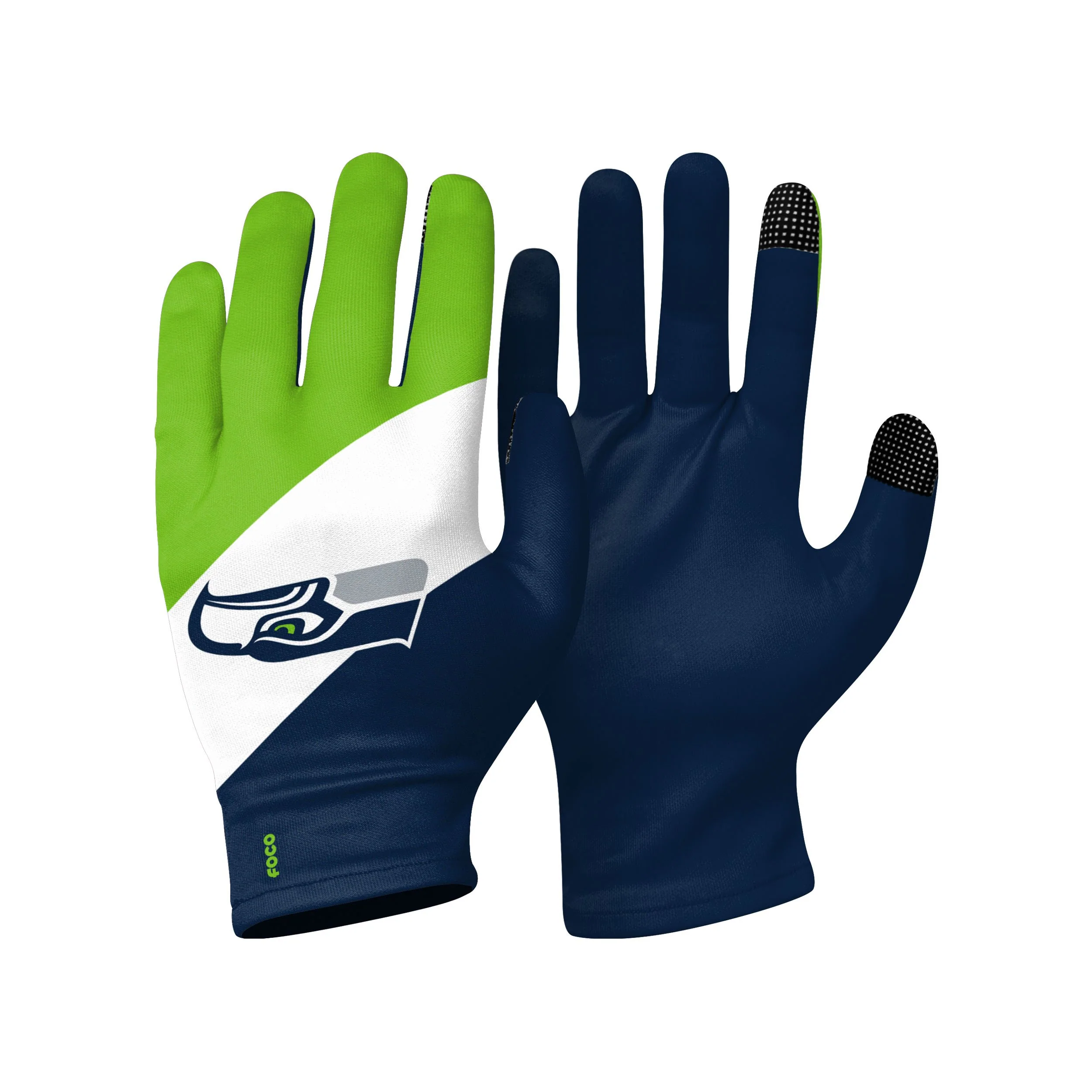 Seattle Seahawks NFL 2 Pack Reusable Stretch Gloves - Image 3