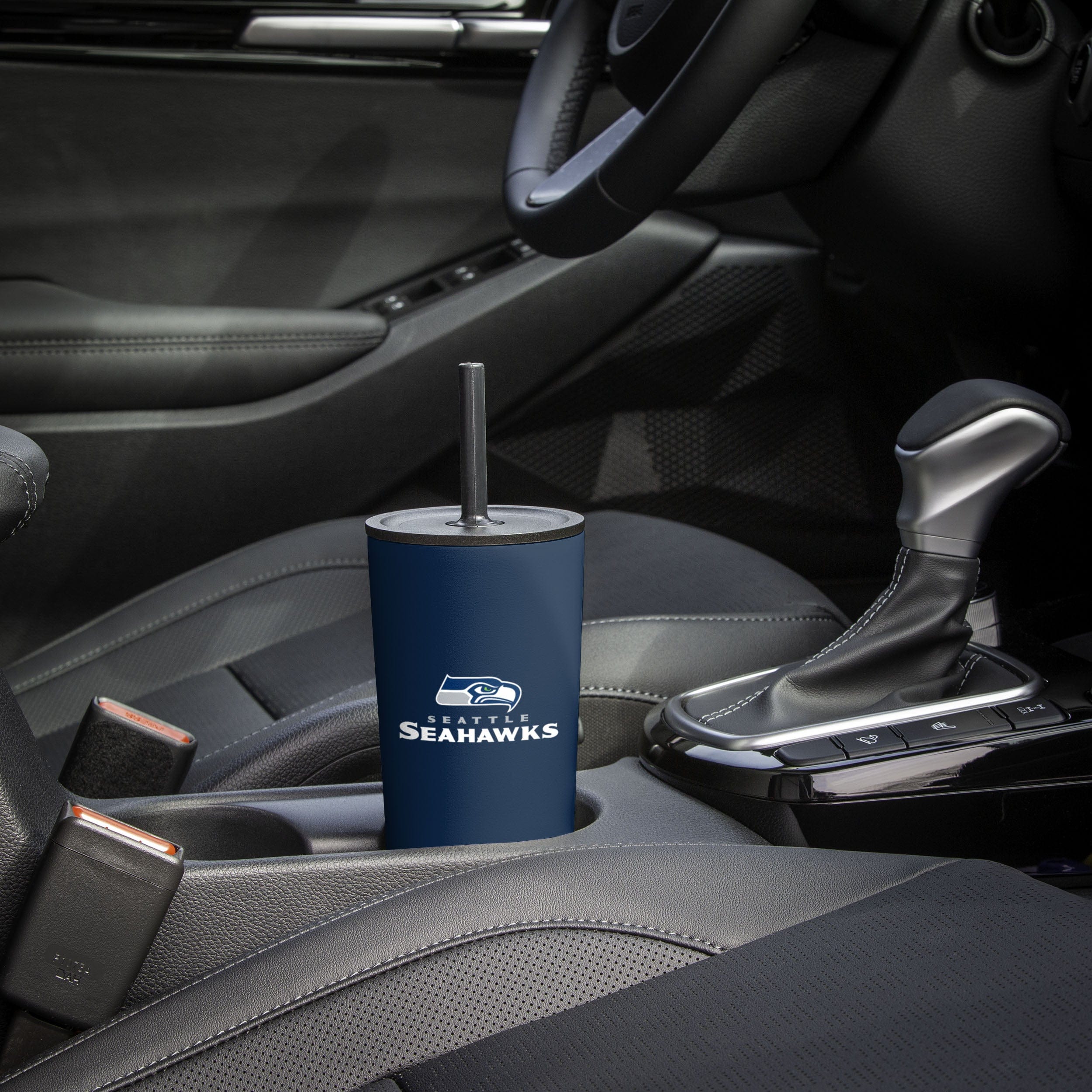 Seattle Seahawks NFL 22 oz Travel Tumbler - Image 4