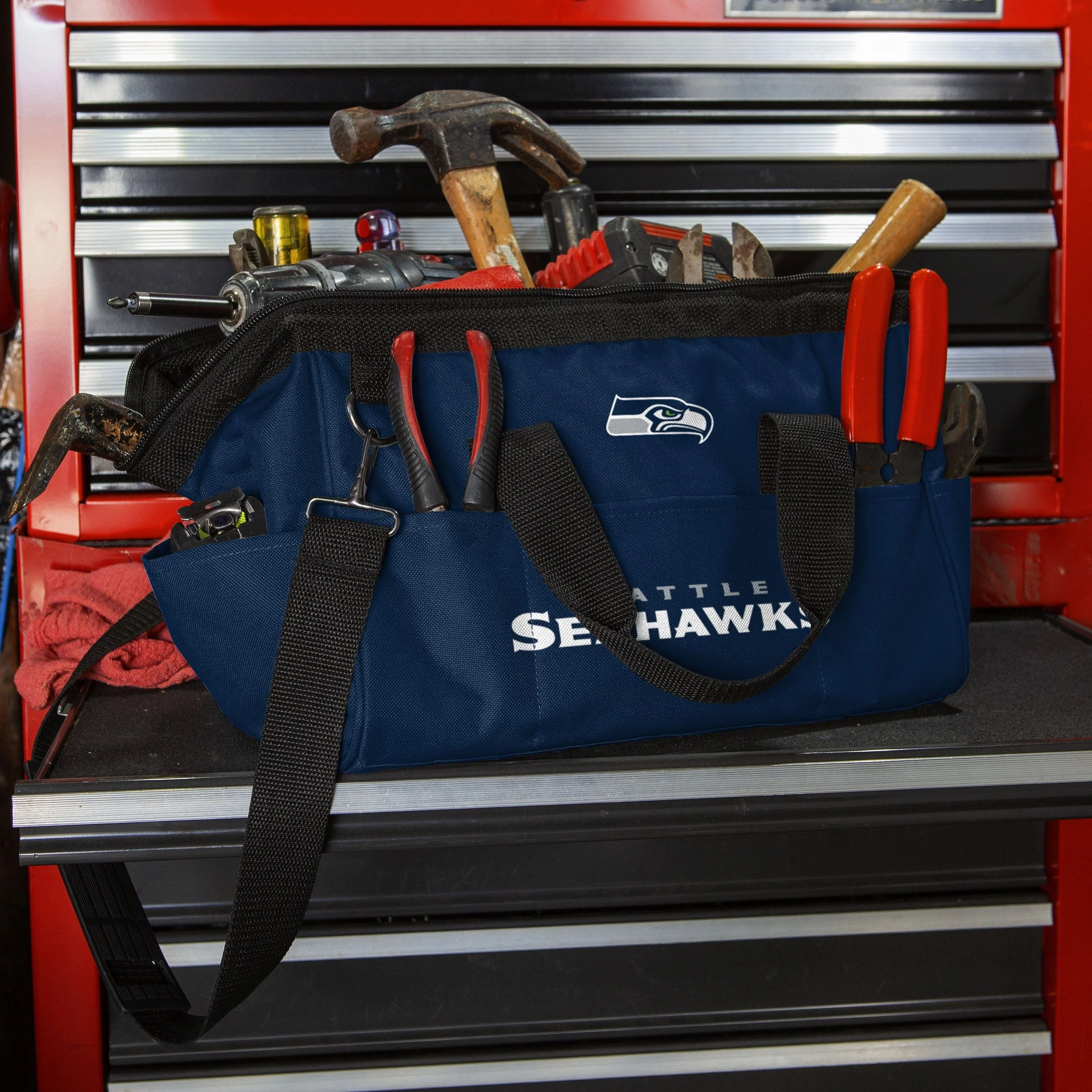 Seattle Seahawks NFL Big Logo Tool Bag - Image 4