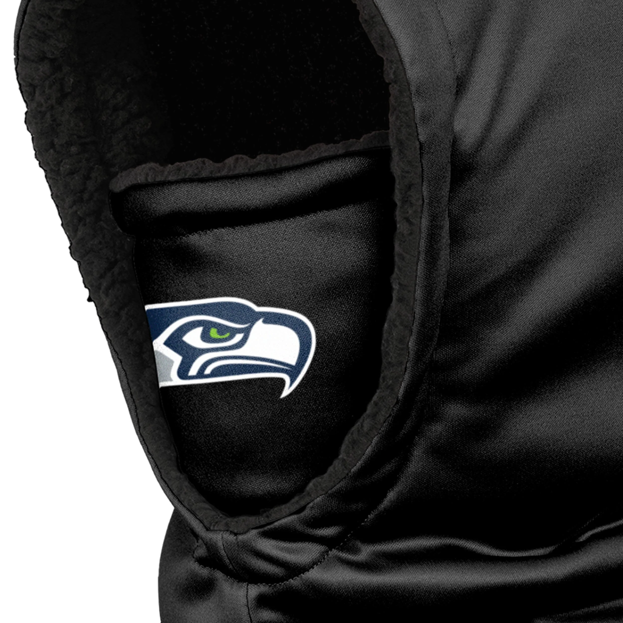 Seattle Seahawks NFL Black Hooded Gaiter - Image 3