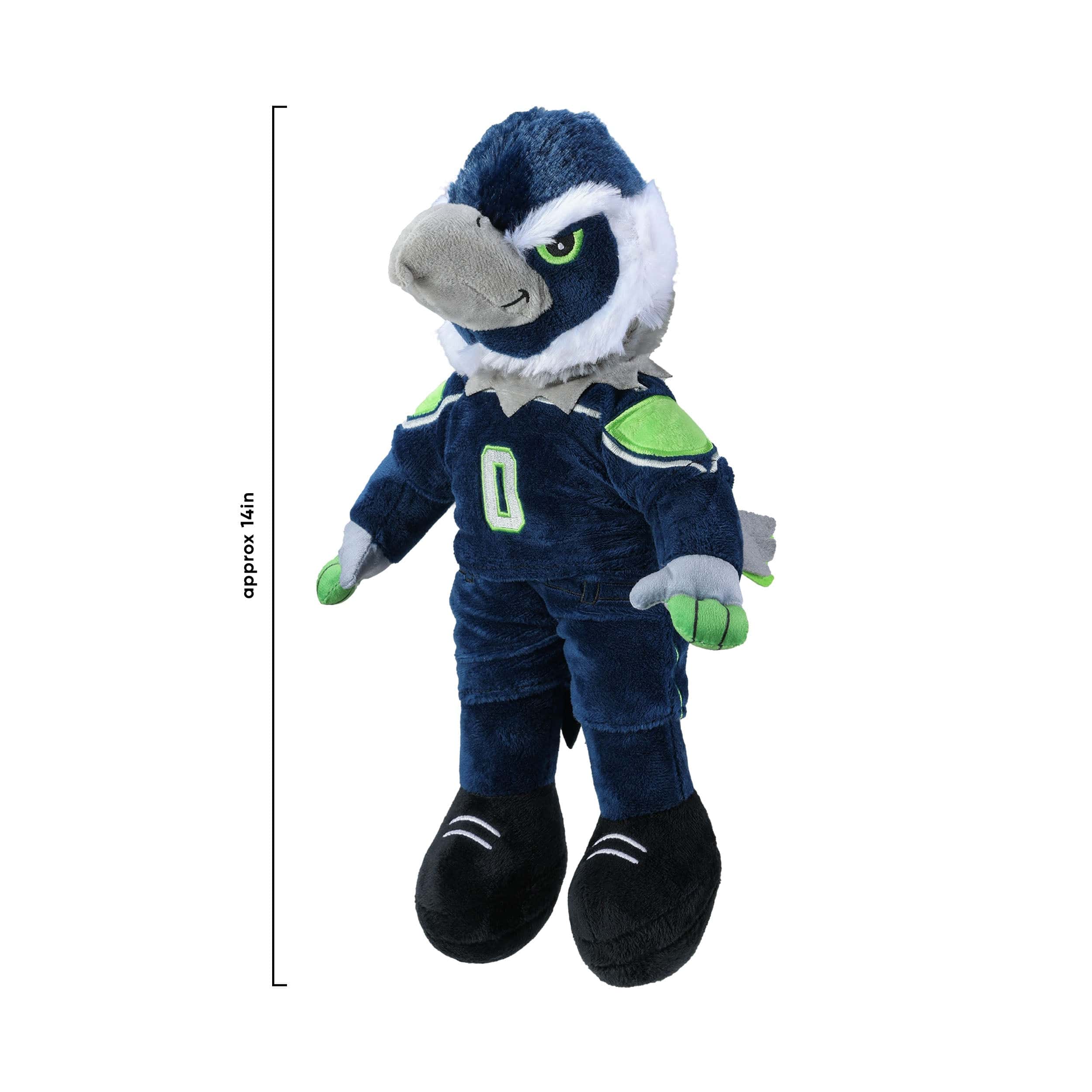 Seattle Seahawks NFL Blitz Large Plush Mascot - Image 2