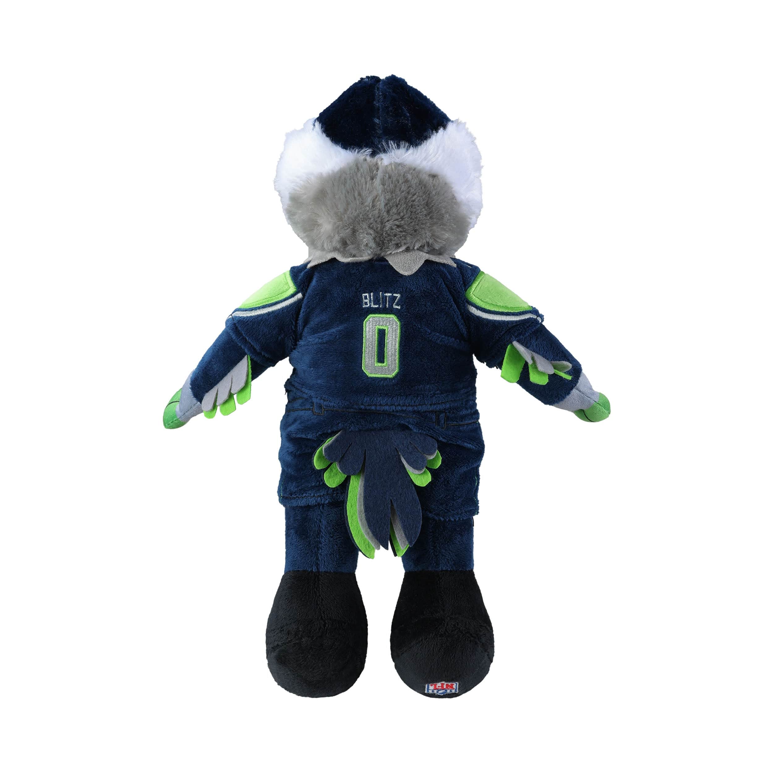 Seattle Seahawks NFL Blitz Large Plush Mascot - Image 3