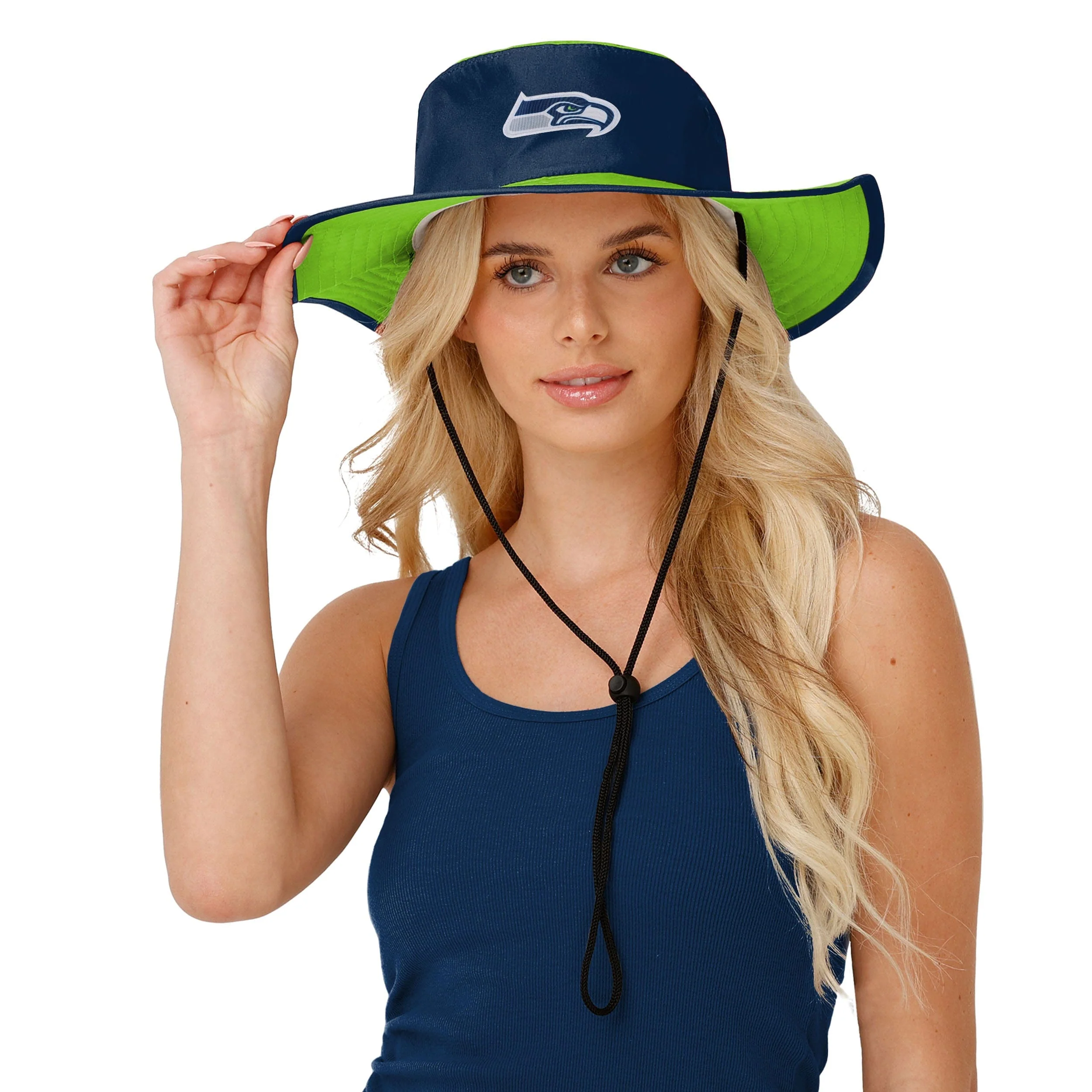 Seattle Seahawks NFL Colorblock Boonie Hat - Image 2
