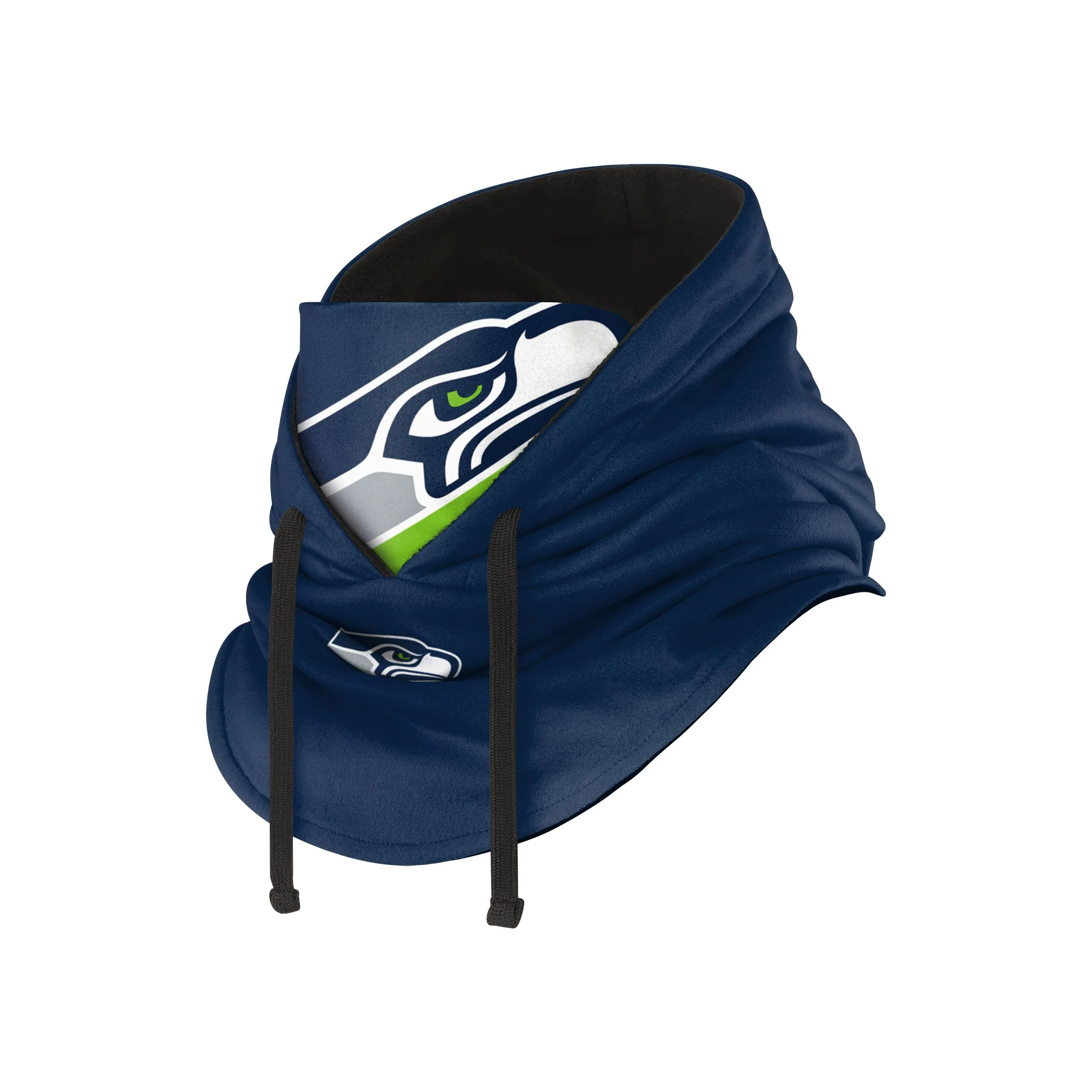 Seattle Seahawks NFL Drawstring Hooded Gaiter - Image 2