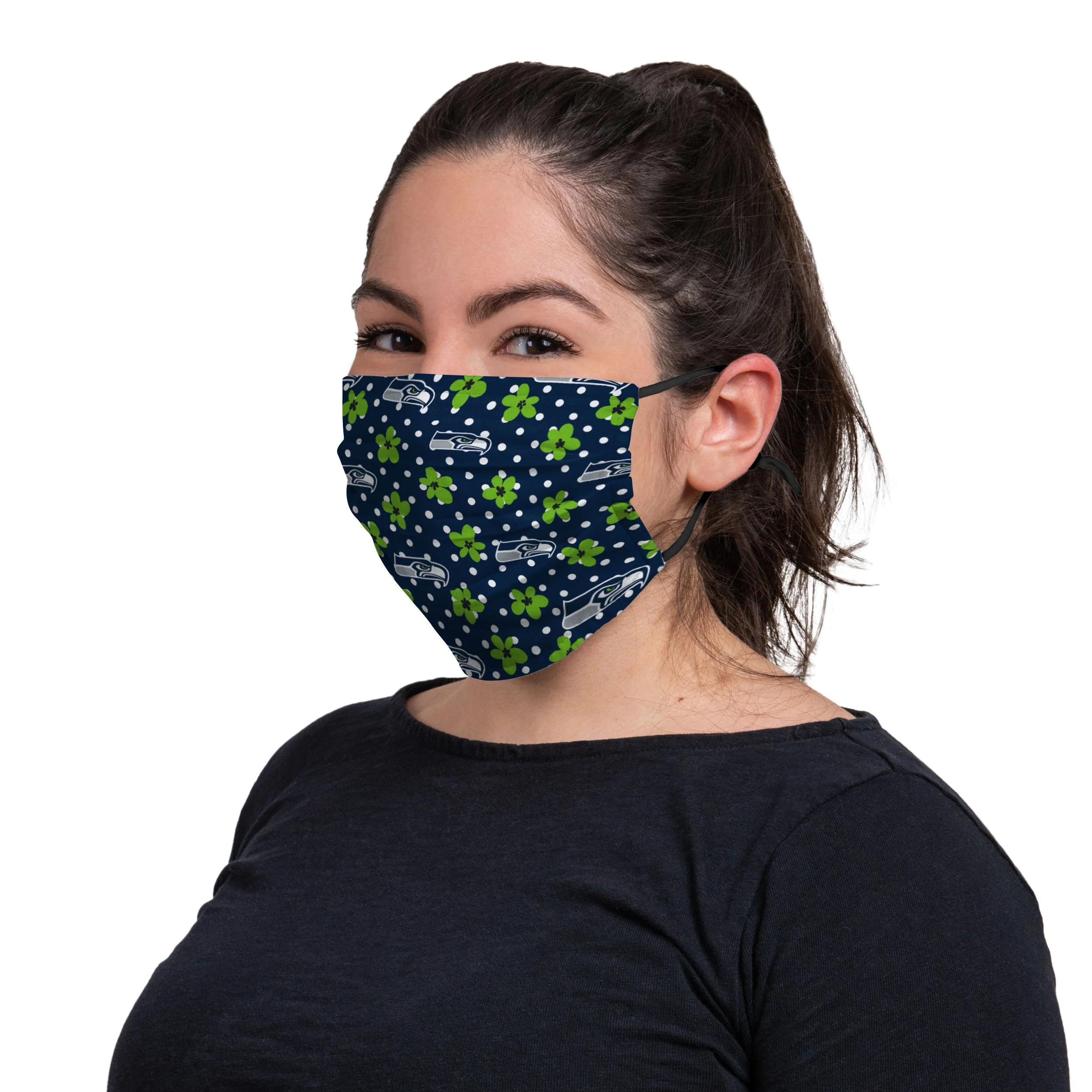 Seattle Seahawks NFL Gameday Gardener 3 Pack Face Cover - Image 3