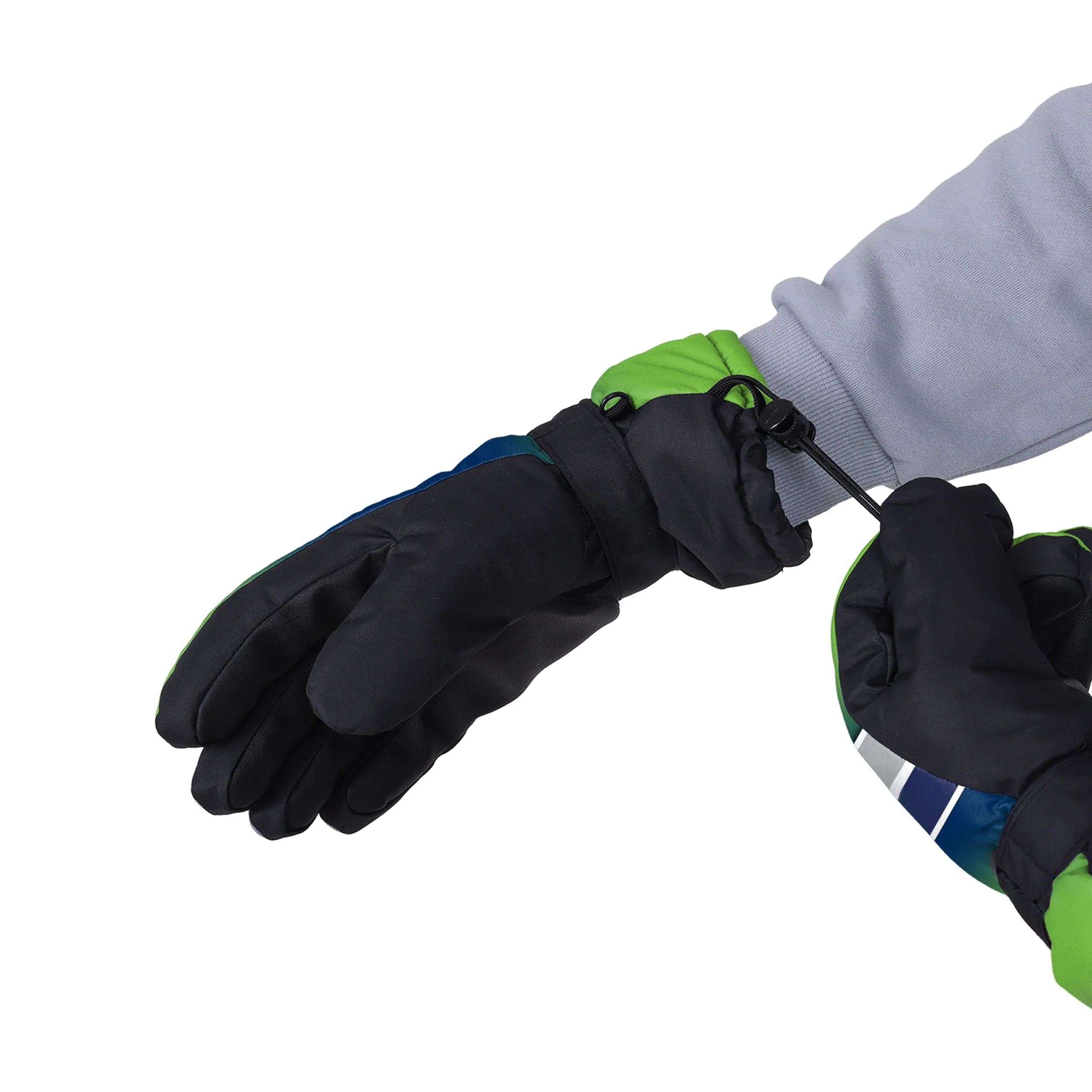 Seattle Seahawks NFL Gradient Big Logo Insulated Gloves - Image 3