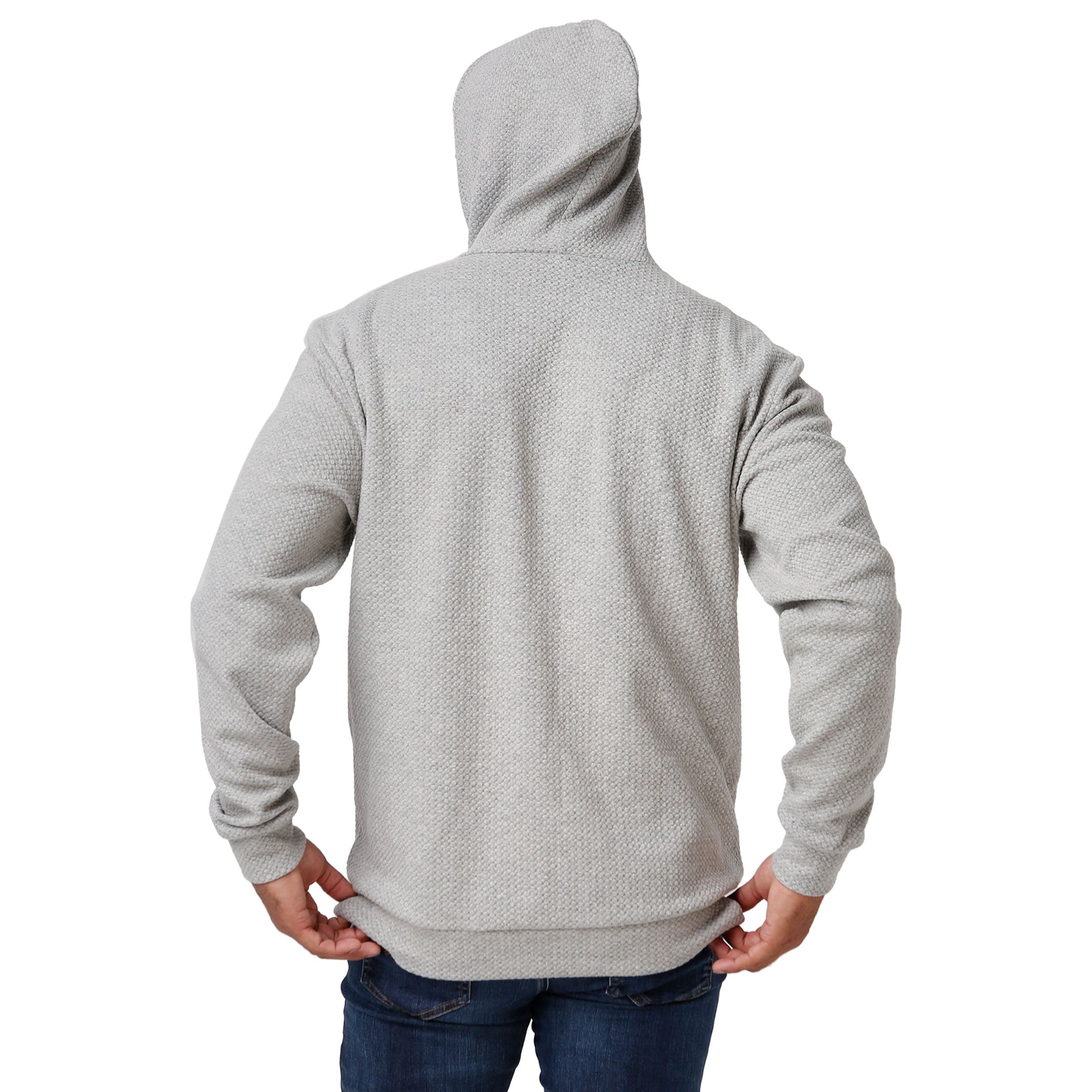 Seattle Seahawks NFL Mens Gray Woven Hoodie - Image 2