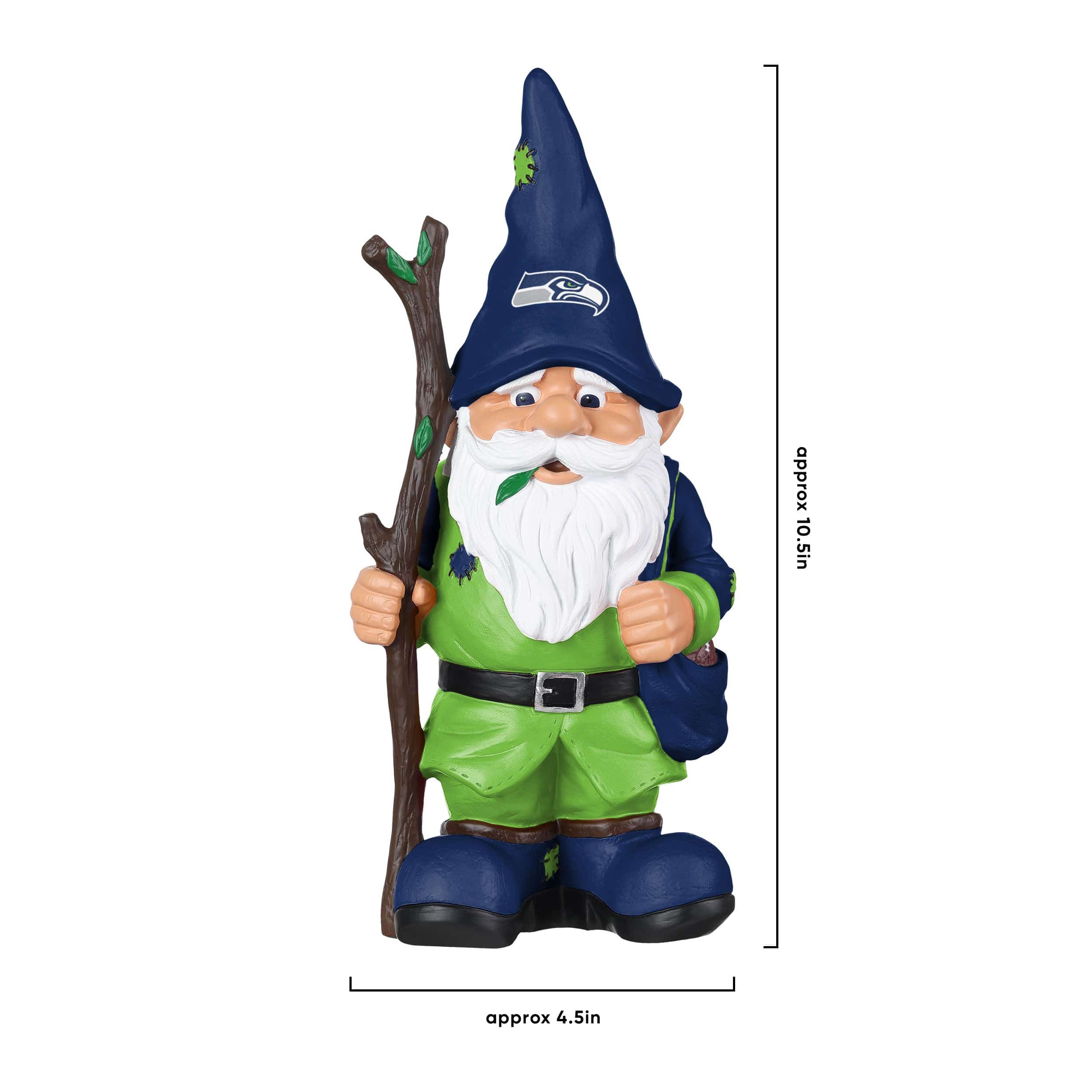 Seattle Seahawks NFL Holding Stick Gnome - Image 4