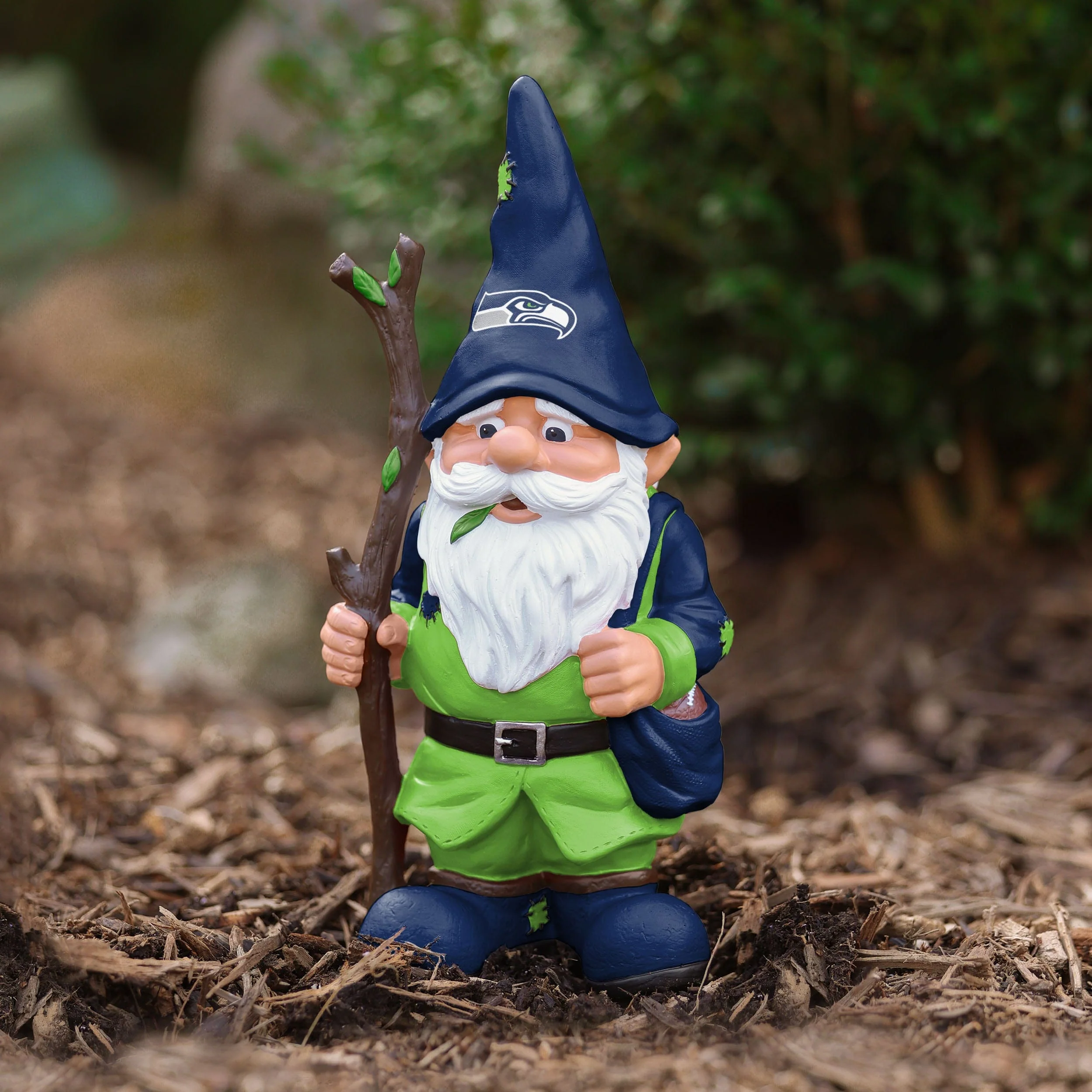 Seattle Seahawks NFL Holding Stick Gnome - Image 5