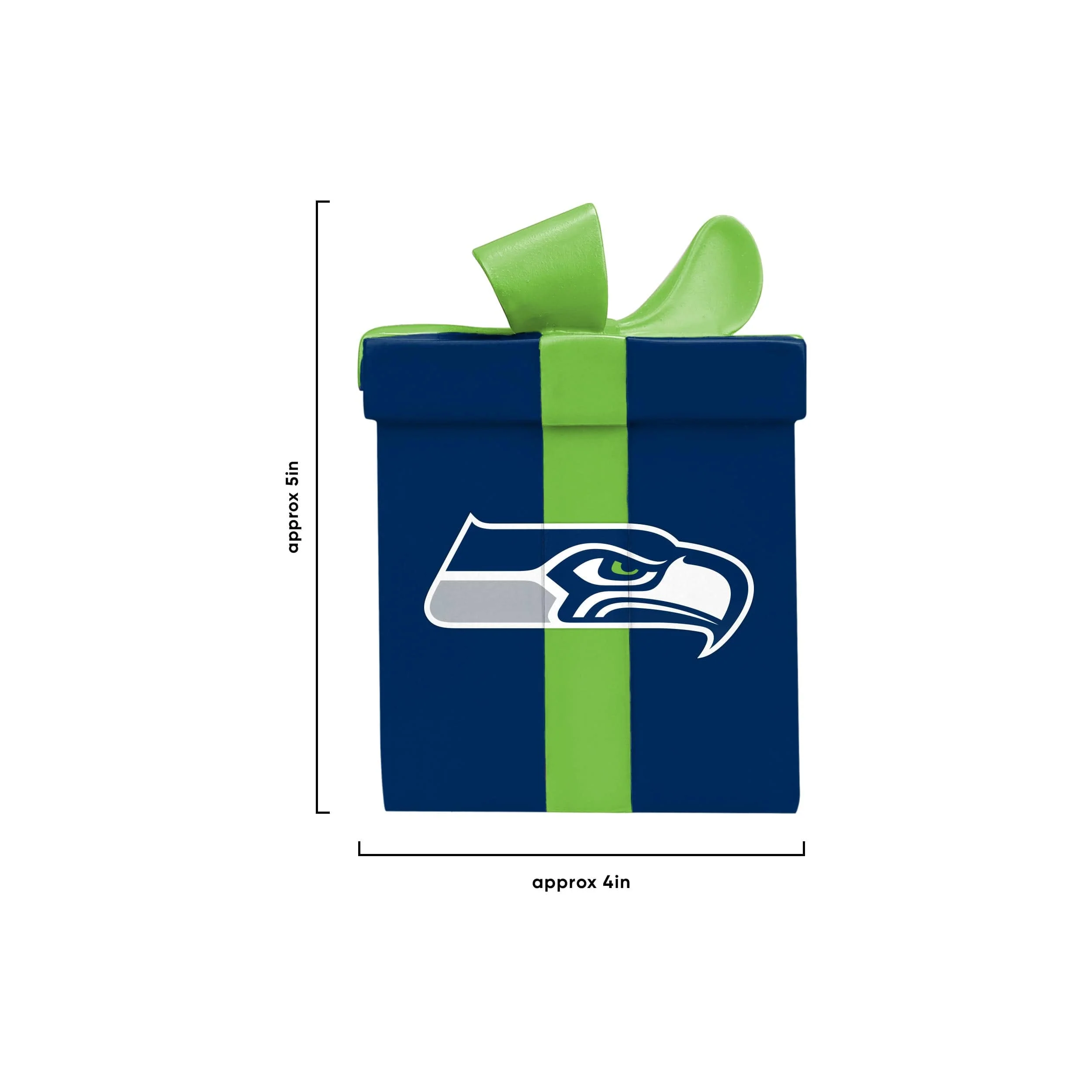 Seattle Seahawks NFL Holiday 5 Pack Coaster Set - Image 4