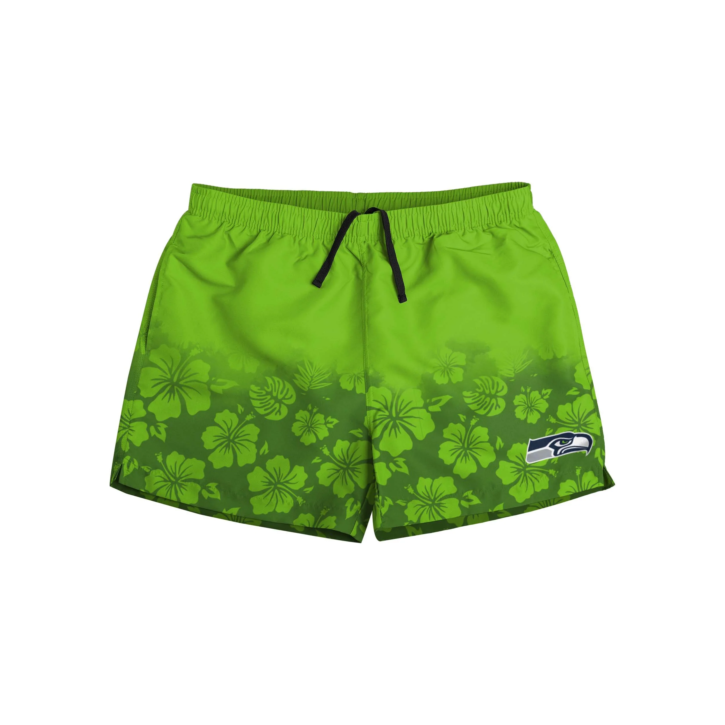 Seattle Seahawks NFL Mens Color Change-Up Swimming Trunks - Image 4