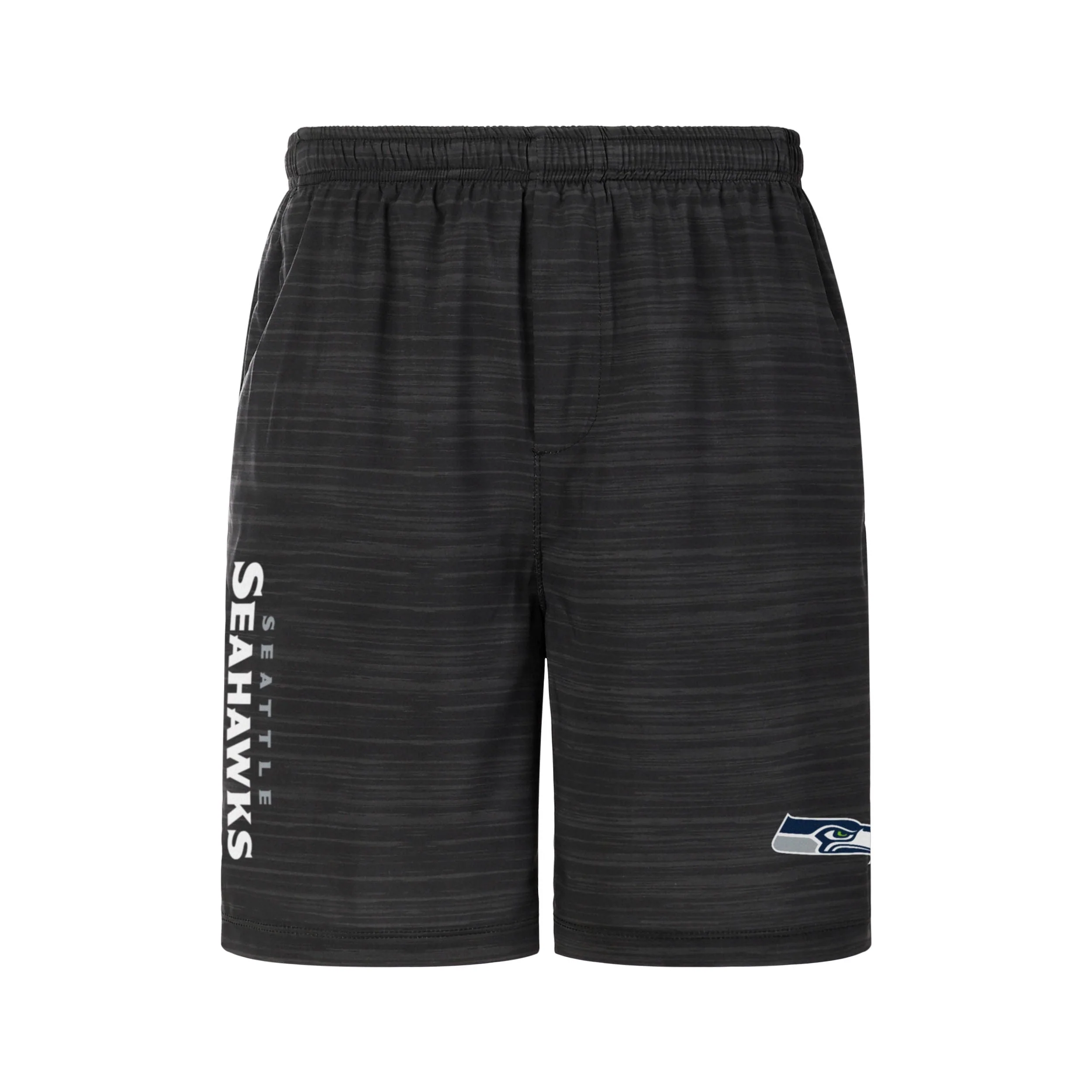 Seattle Seahawks NFL Mens Heathered Black Woven Liner Shorts
