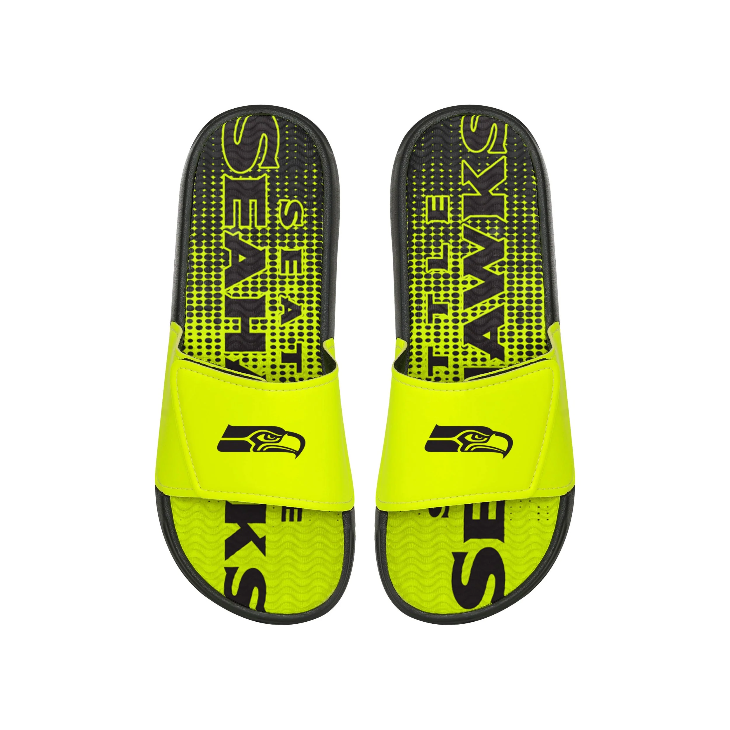 Seattle Seahawks NFL Mens Highlights Gel Slide - Image 2