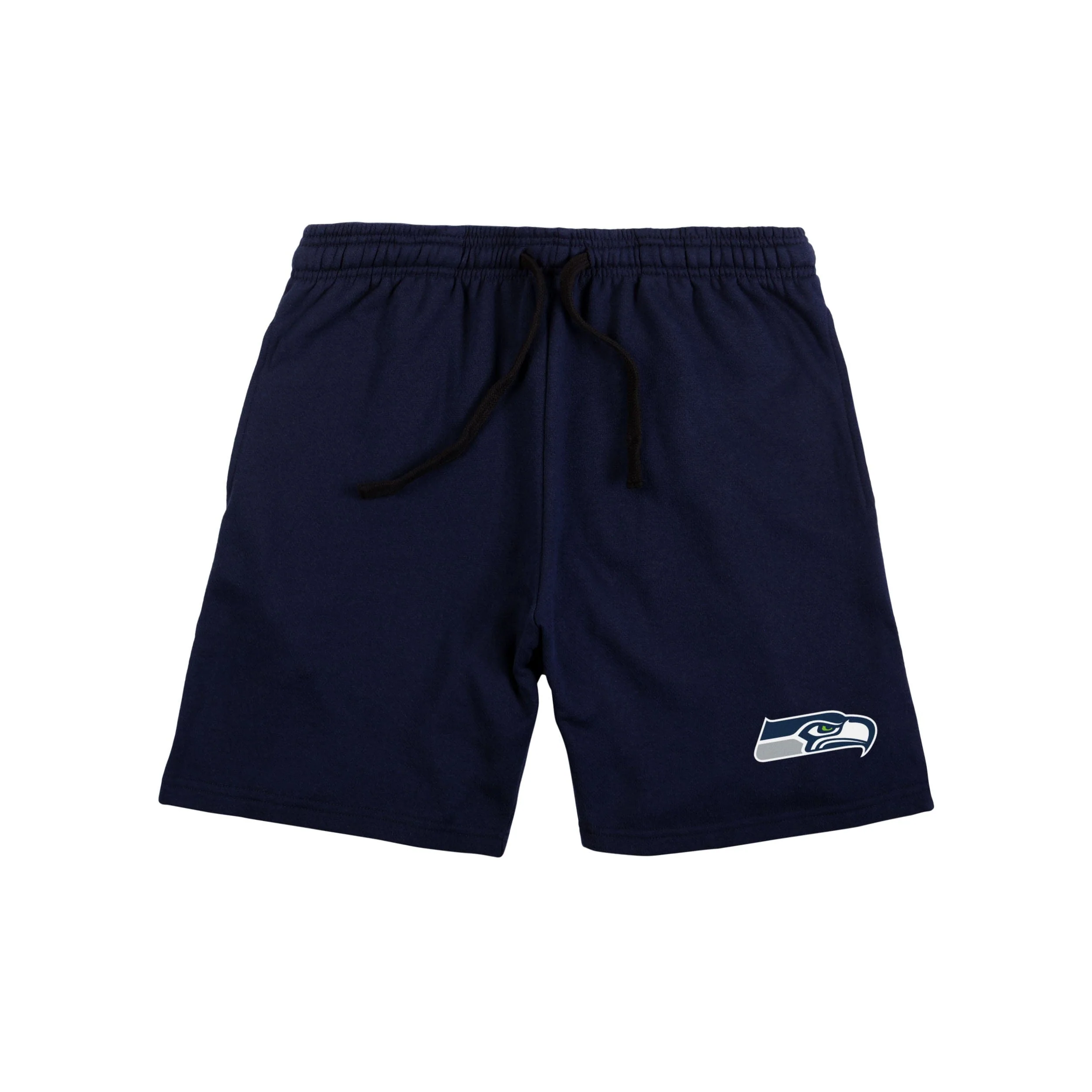 Seattle Seahawks NFL Mens Solid Fleece Shorts - Image 3