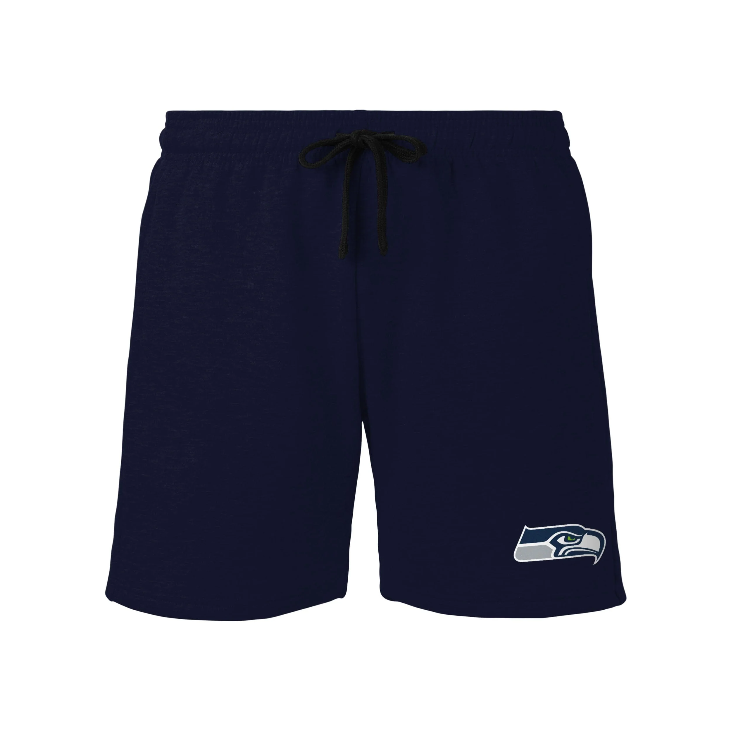 Seattle Seahawks NFL Mens Solid Fleece Shorts - Image 4