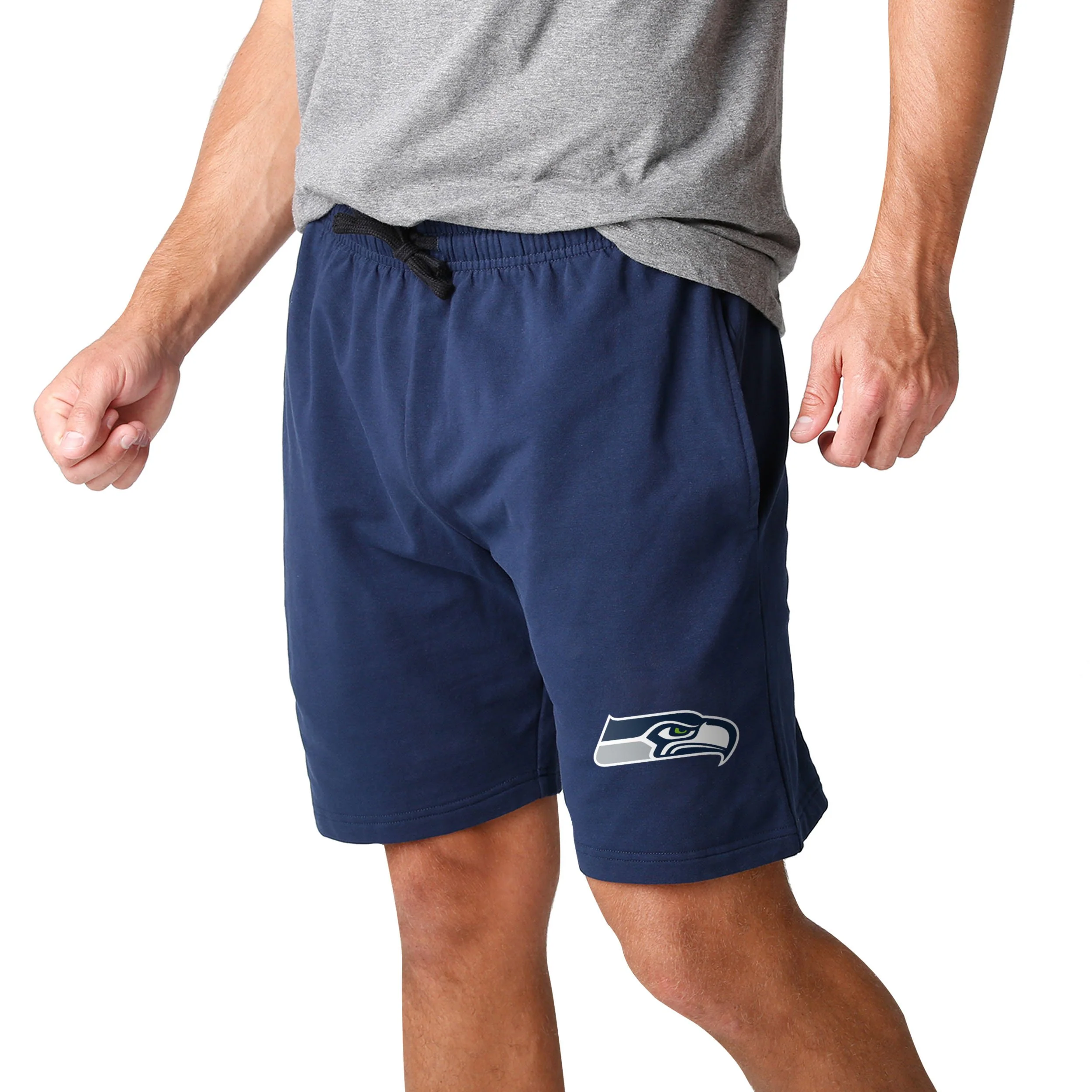 Seattle Seahawks NFL Mens Team Color Woven Shorts - Image 2