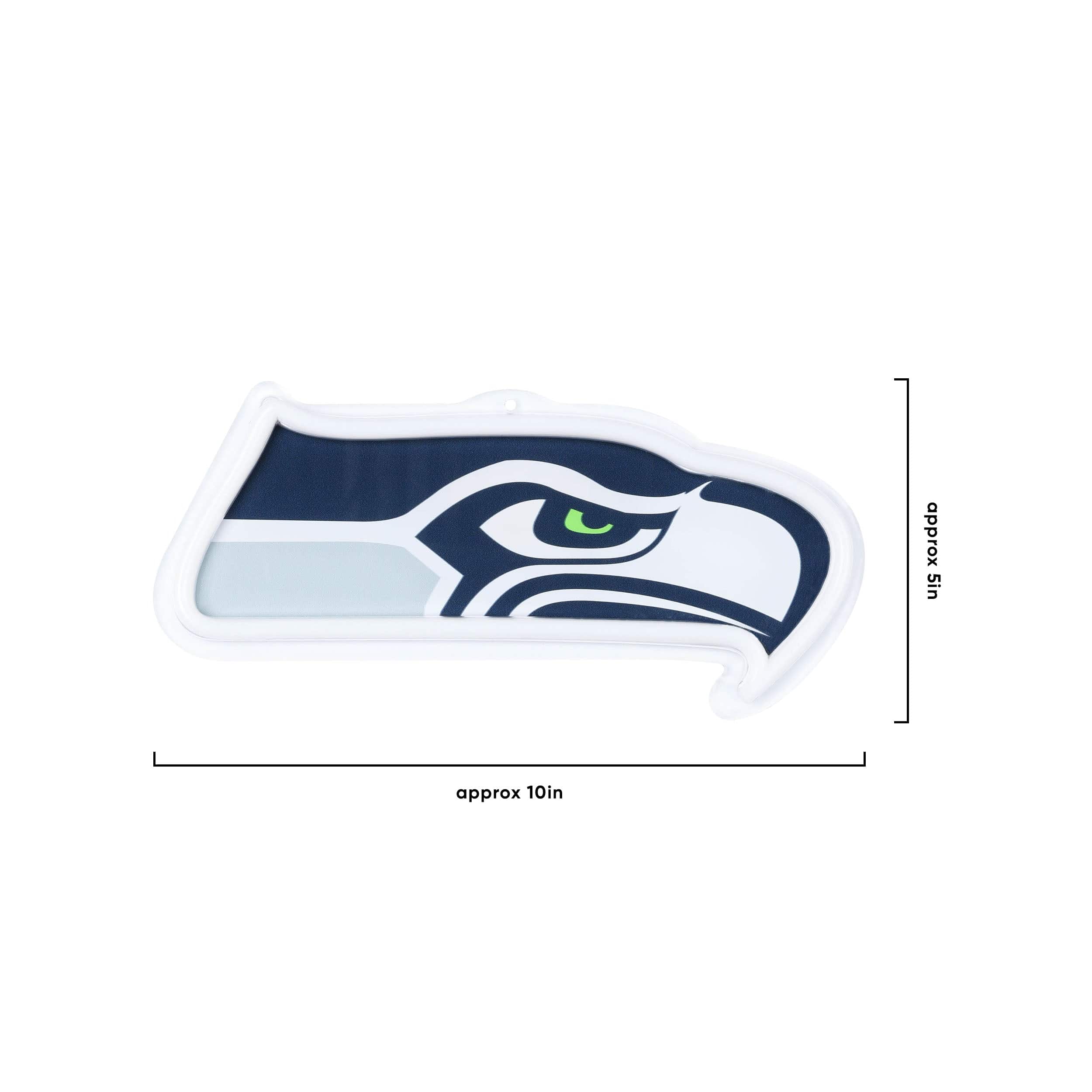 Seattle Seahawks NFL Neon Light Up Big Logo Chain - Image 5