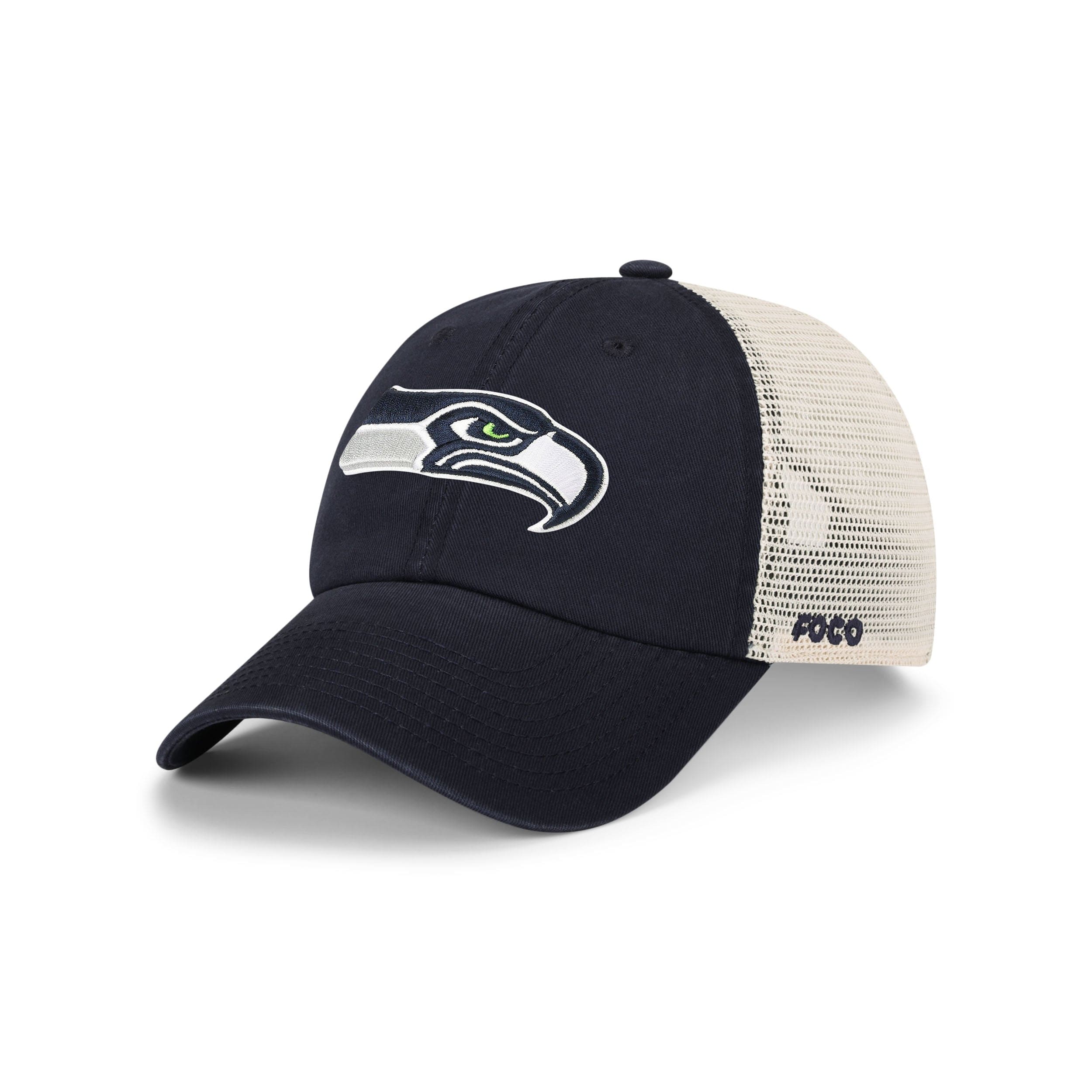 Seattle Seahawks NFL Primary Logo Casual Trucker Cap