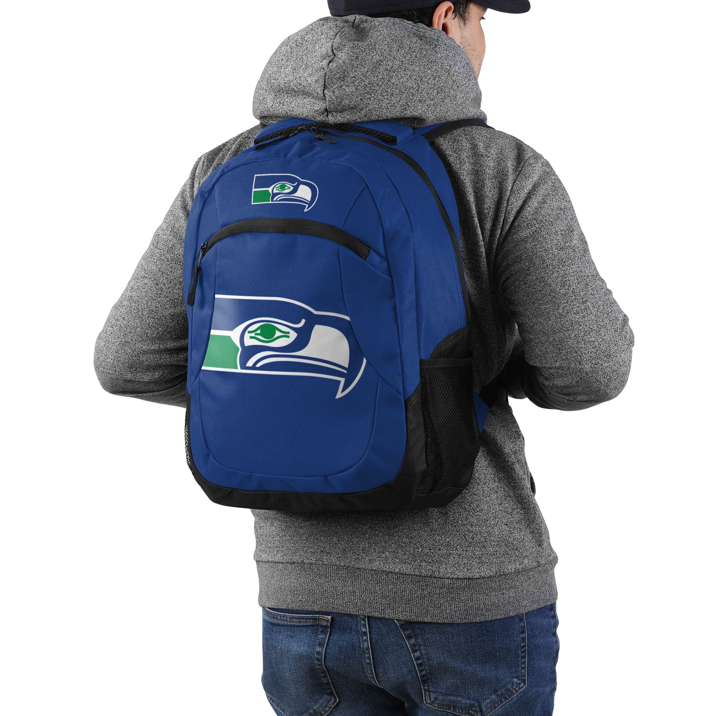 Seattle Seahawks NFL Retro Action Backpack - Image 5