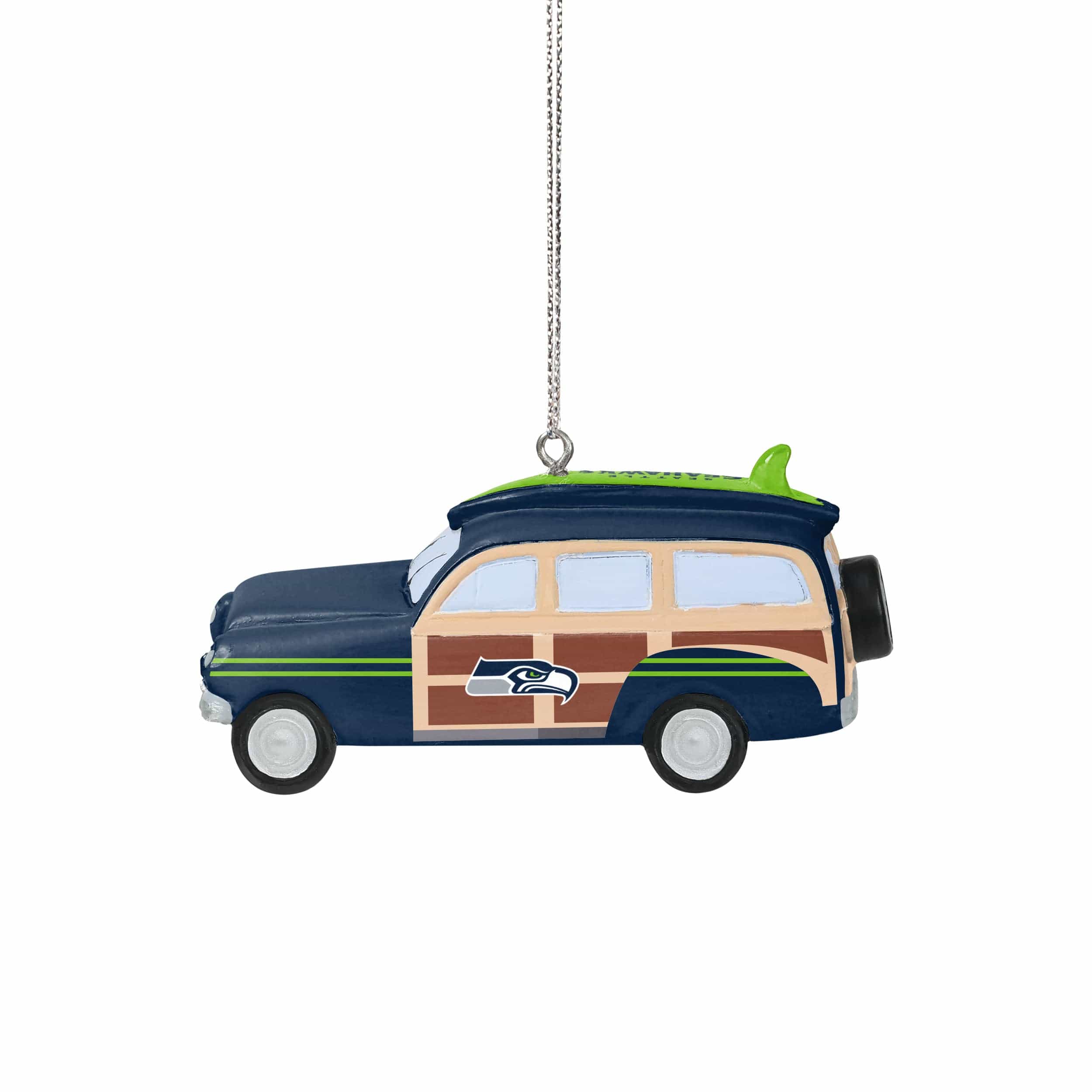 Seattle Seahawks NFL Station Wagon Ornament - Image 2