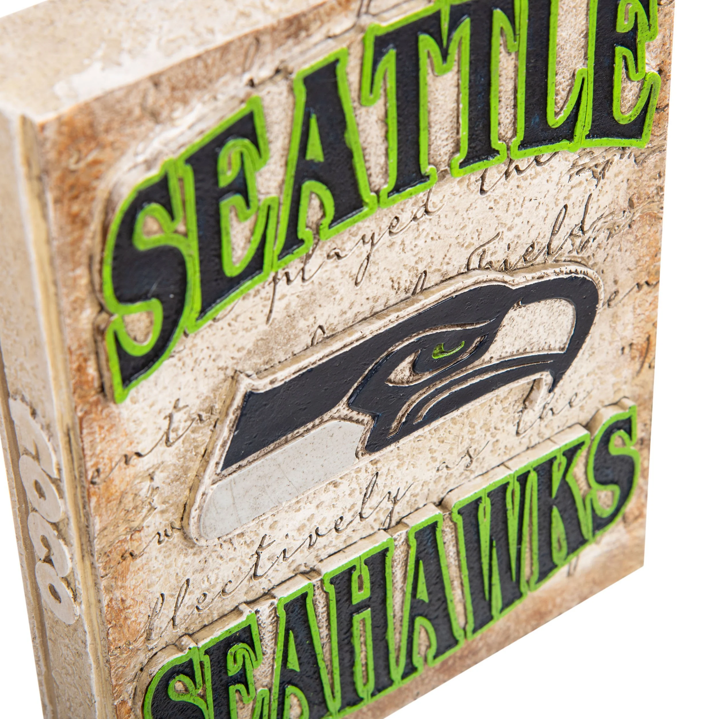 Seattle Seahawks NFL Team Logo Wall Plaque - Image 2