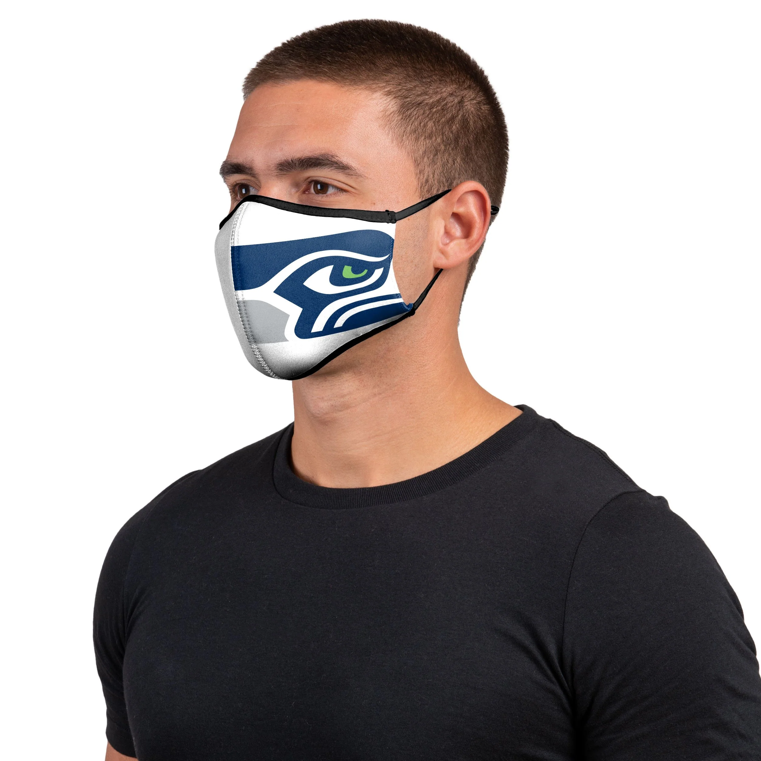 Seattle Seahawks NFL Thematic Sport 3 Pack Face Cover - Image 2