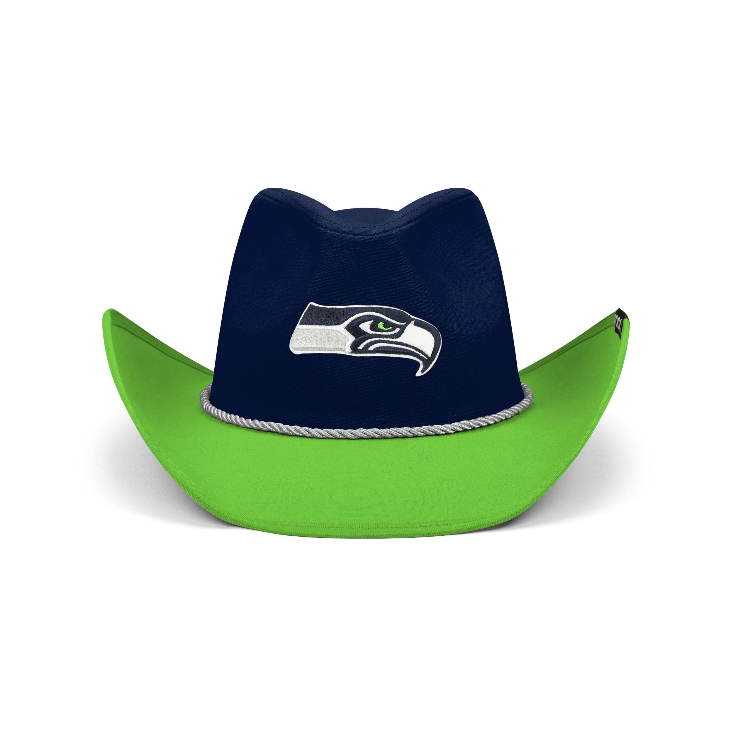 Seattle Seahawks NFL Two Tone Cowboy Hat - Image 3
