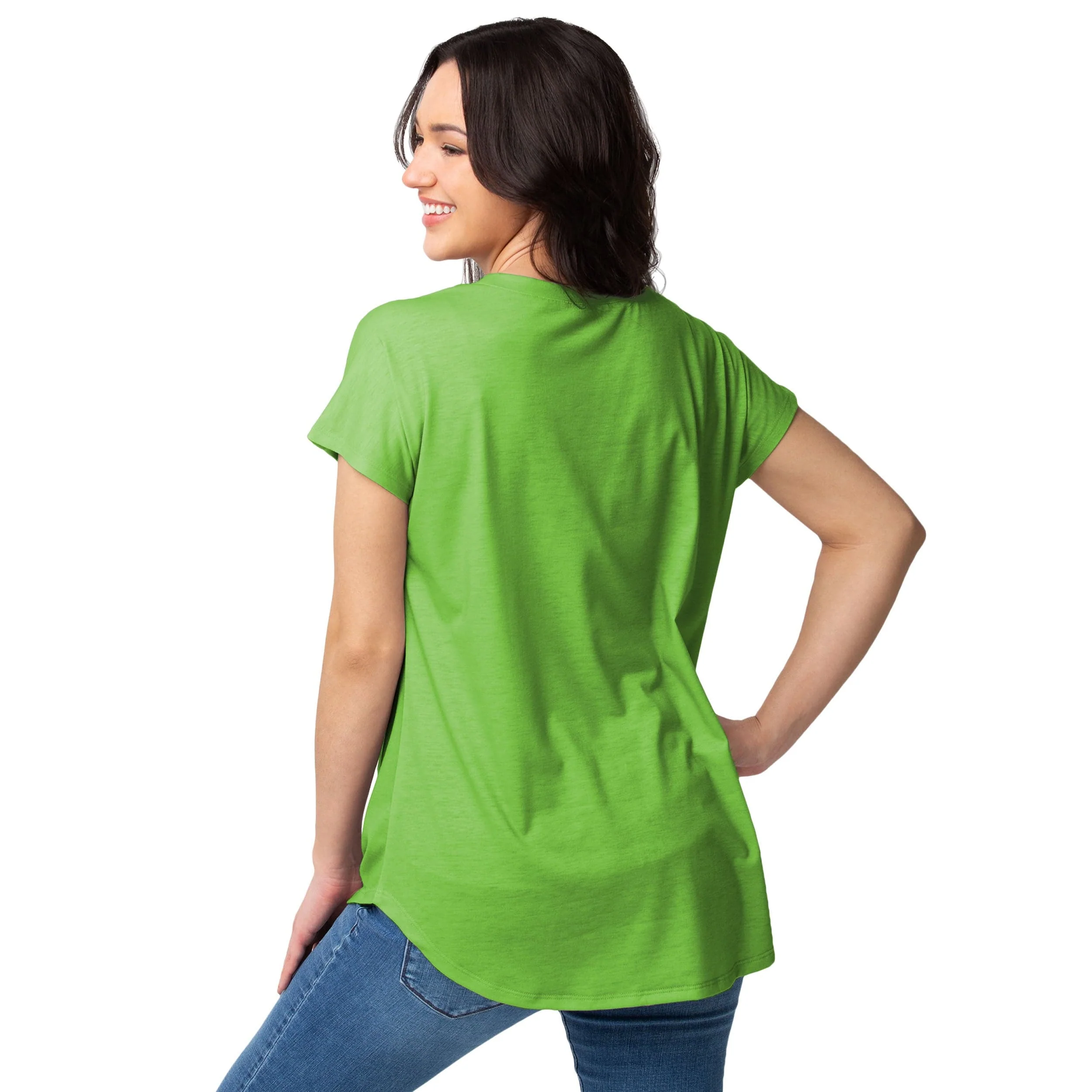 Seattle Seahawks NFL Womens Big Logo Tunic Top - Image 2