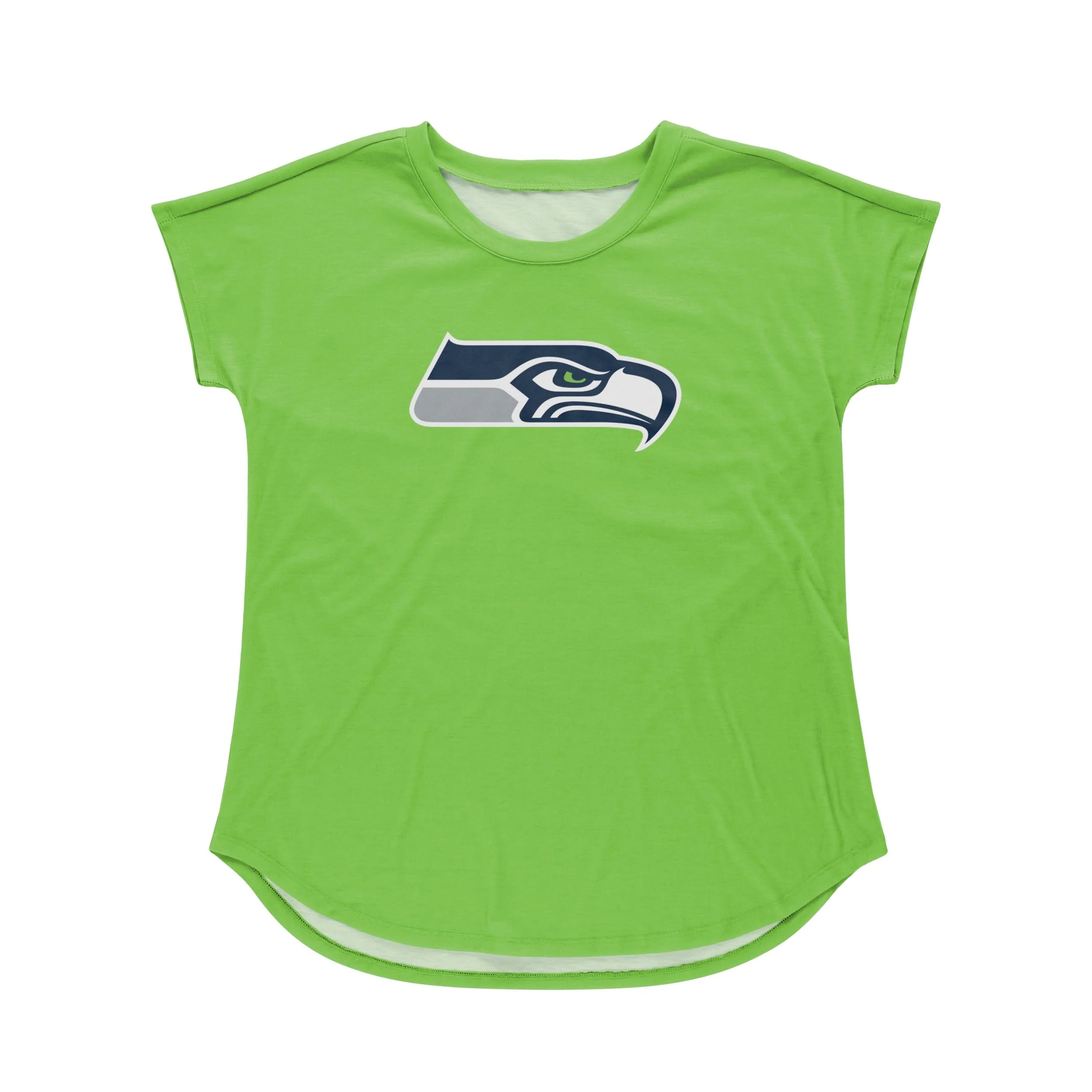Seattle Seahawks NFL Womens Big Logo Tunic Top - Image 3