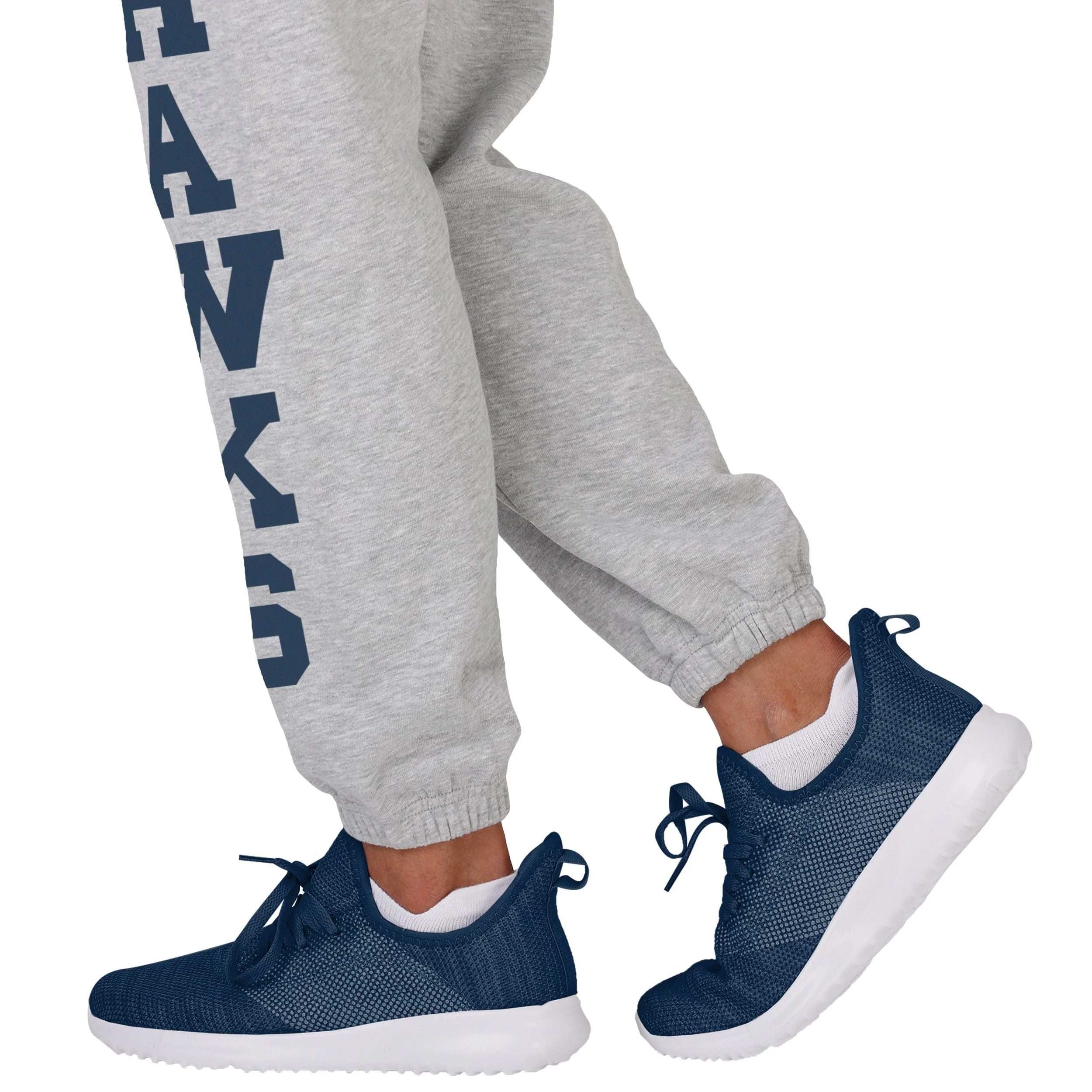 Seattle Seahawks NFL Womens Big Wordmark Gray Sweatpants - Image 4
