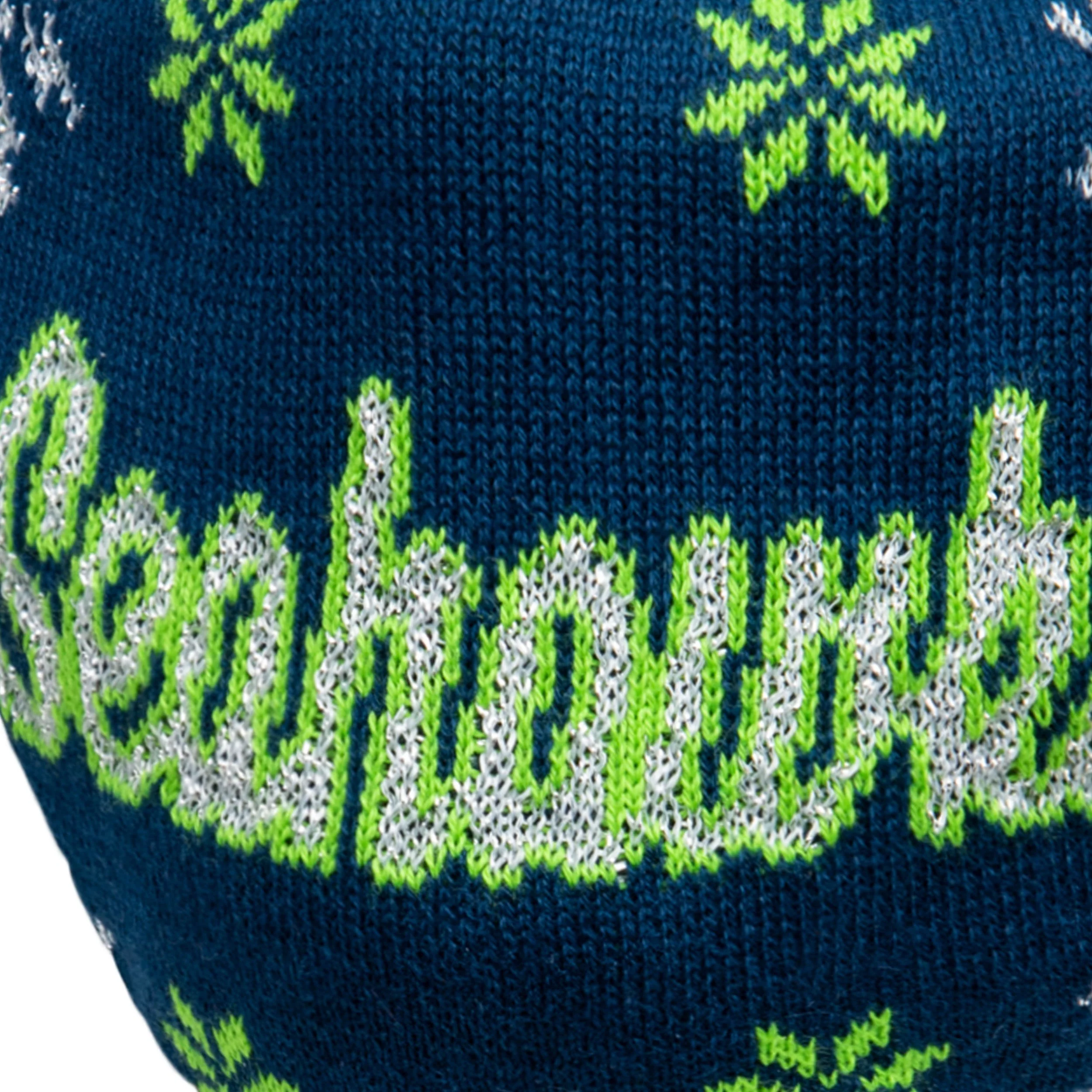 Seattle Seahawks NFL Womens Knit 2 Pack Face Cover - Image 4