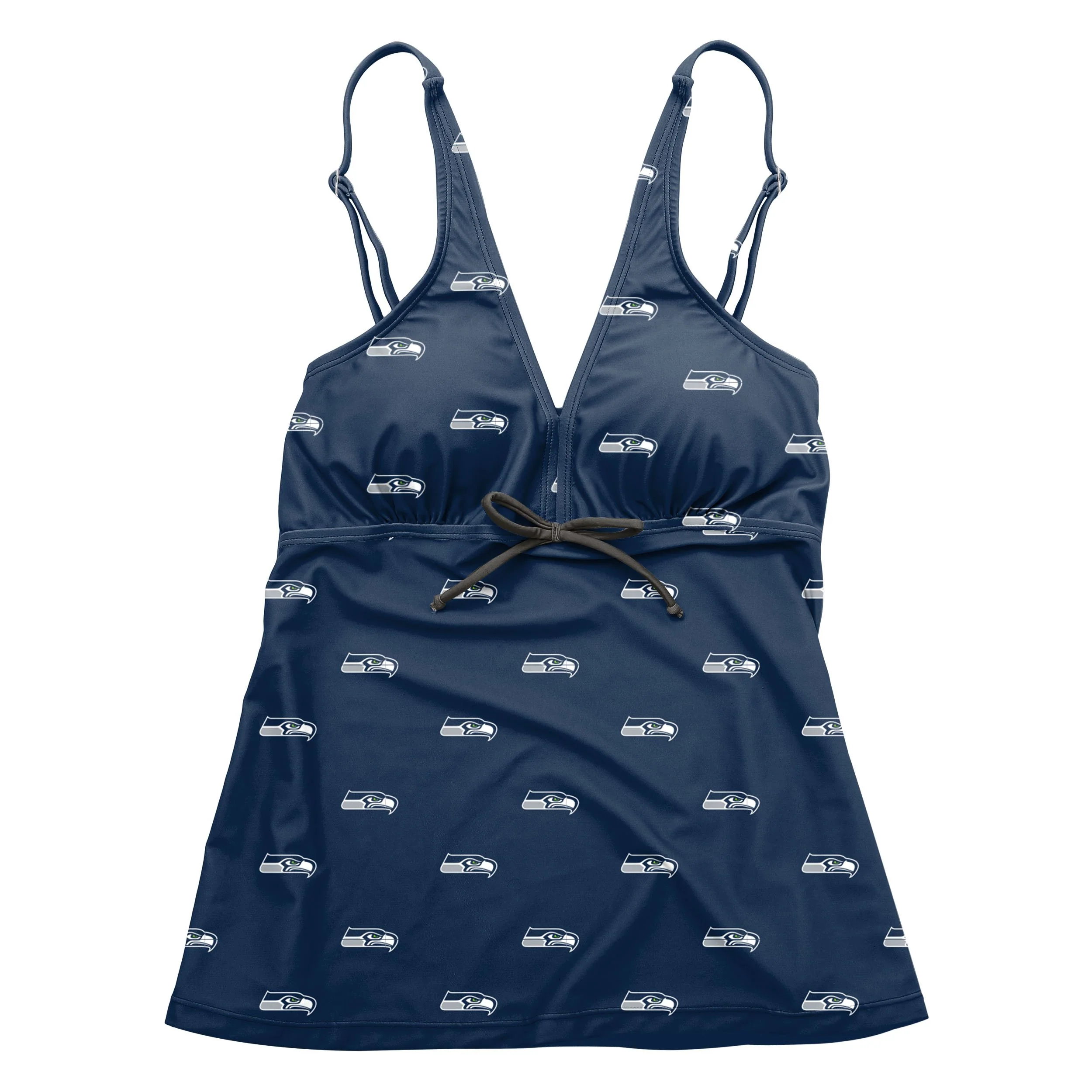 Seattle Seahawks NFL Womens Mini Logo Tankini - Image 2
