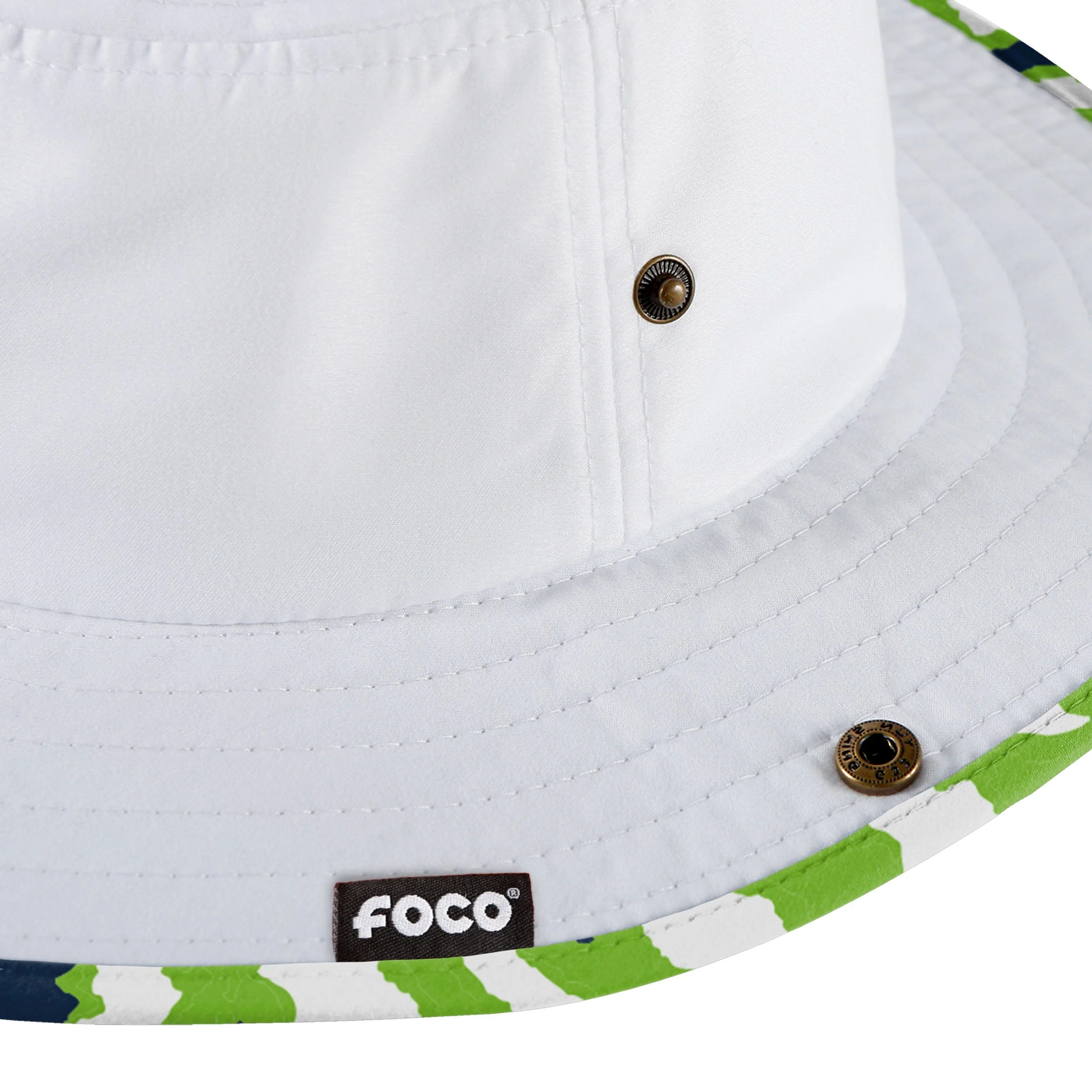 Seattle Seahawks NFL Womens White Hybrid Boonie Hat - Image 3