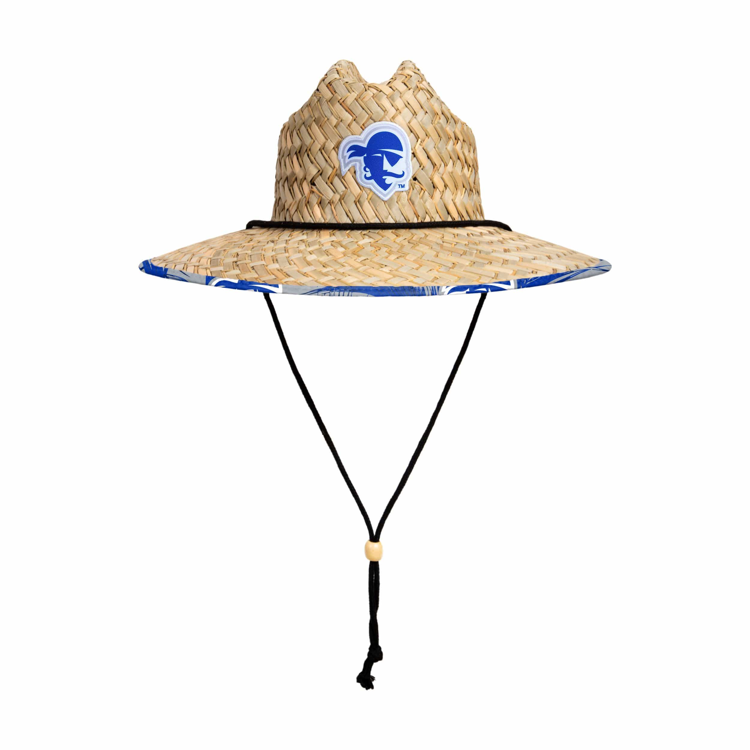 Seton Hall Pirates NCAA Floral Straw Hat - Image 3